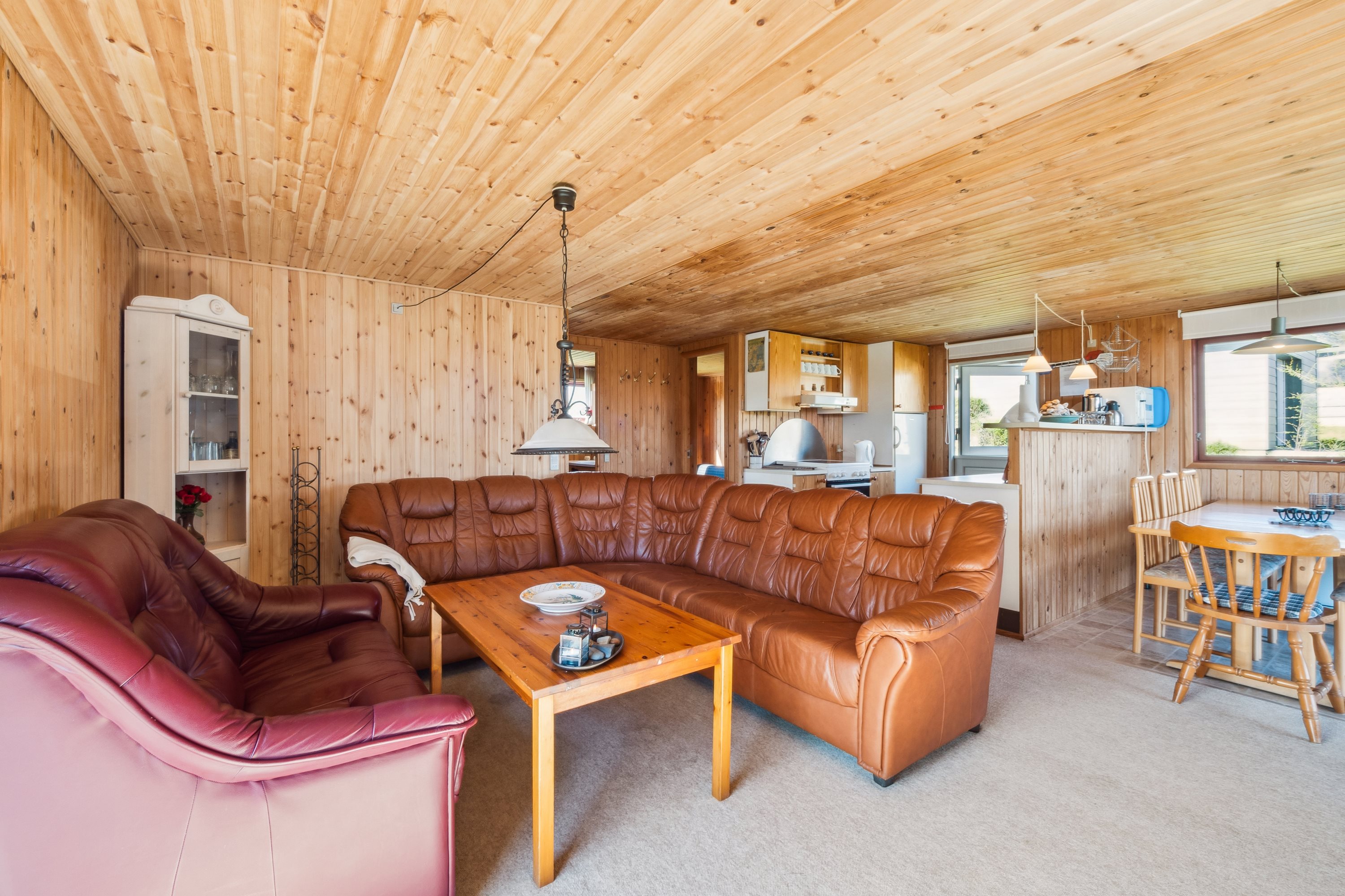 Fremhævet stue billede i fuldskærmstilstand. Billede af Stranddalen 135, Eskov, 7870 Roslev