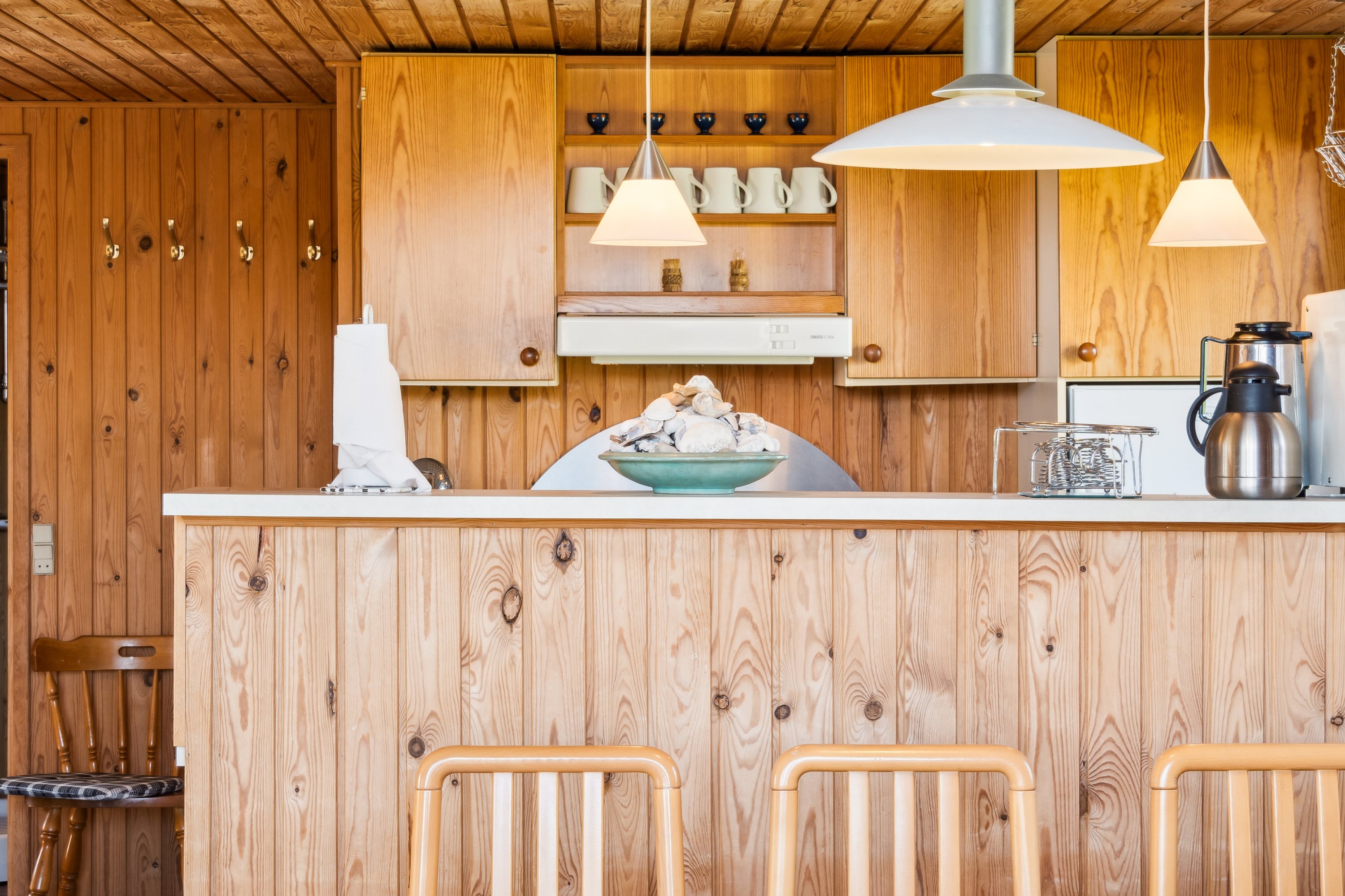 Fremhævet køkken billede i fuldskærmstilstand. Billede af Stranddalen 135, Eskov, 7870 Roslev