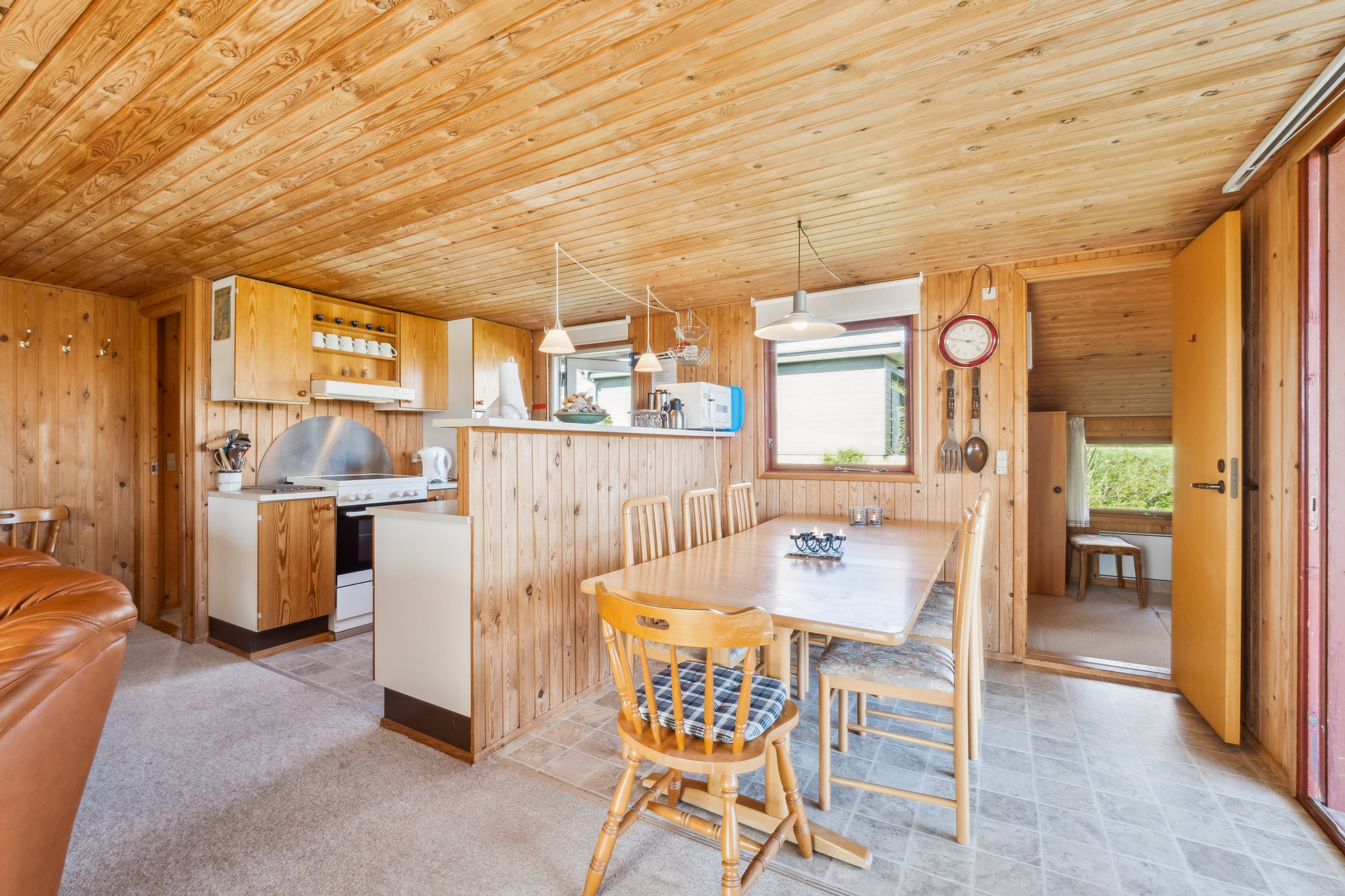 Fremhævet stue billede i fuldskærmstilstand. Billede af Stranddalen 135, Eskov, 7870 Roslev