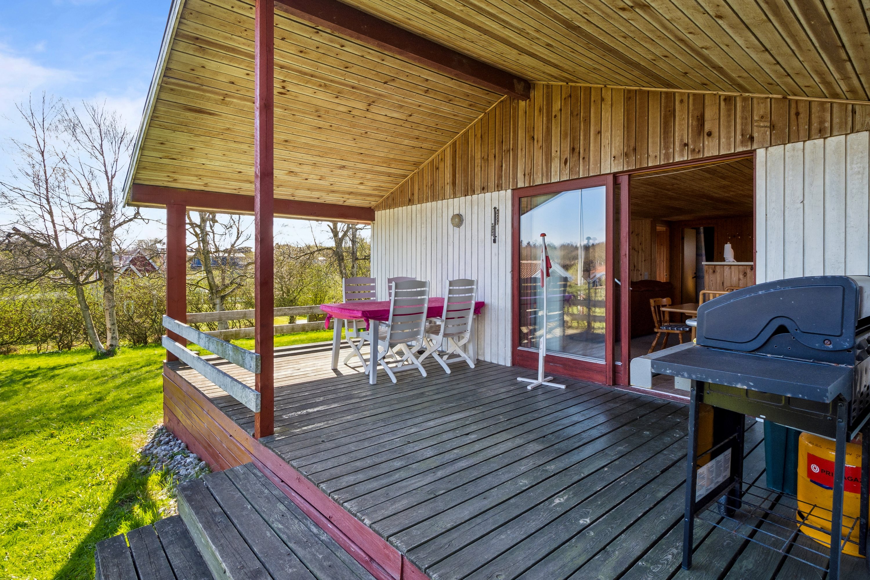 Fremhævet terrasse billede i fuldskærmstilstand. Billede af Stranddalen 135, Eskov, 7870 Roslev