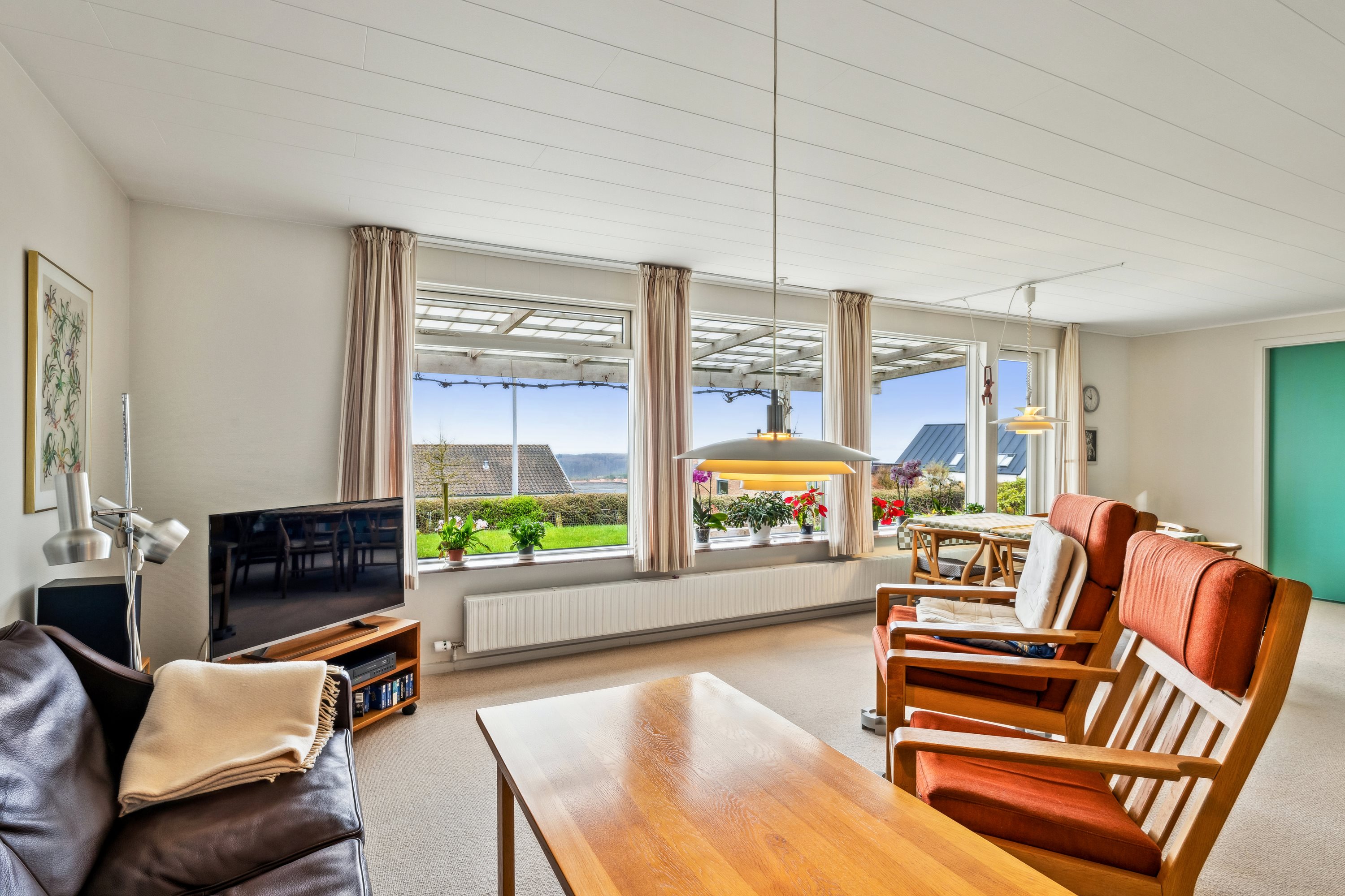 Fremhævet stue billede i fuldskærmstilstand. Billede af Baunevænget 14, 8410 Rønde