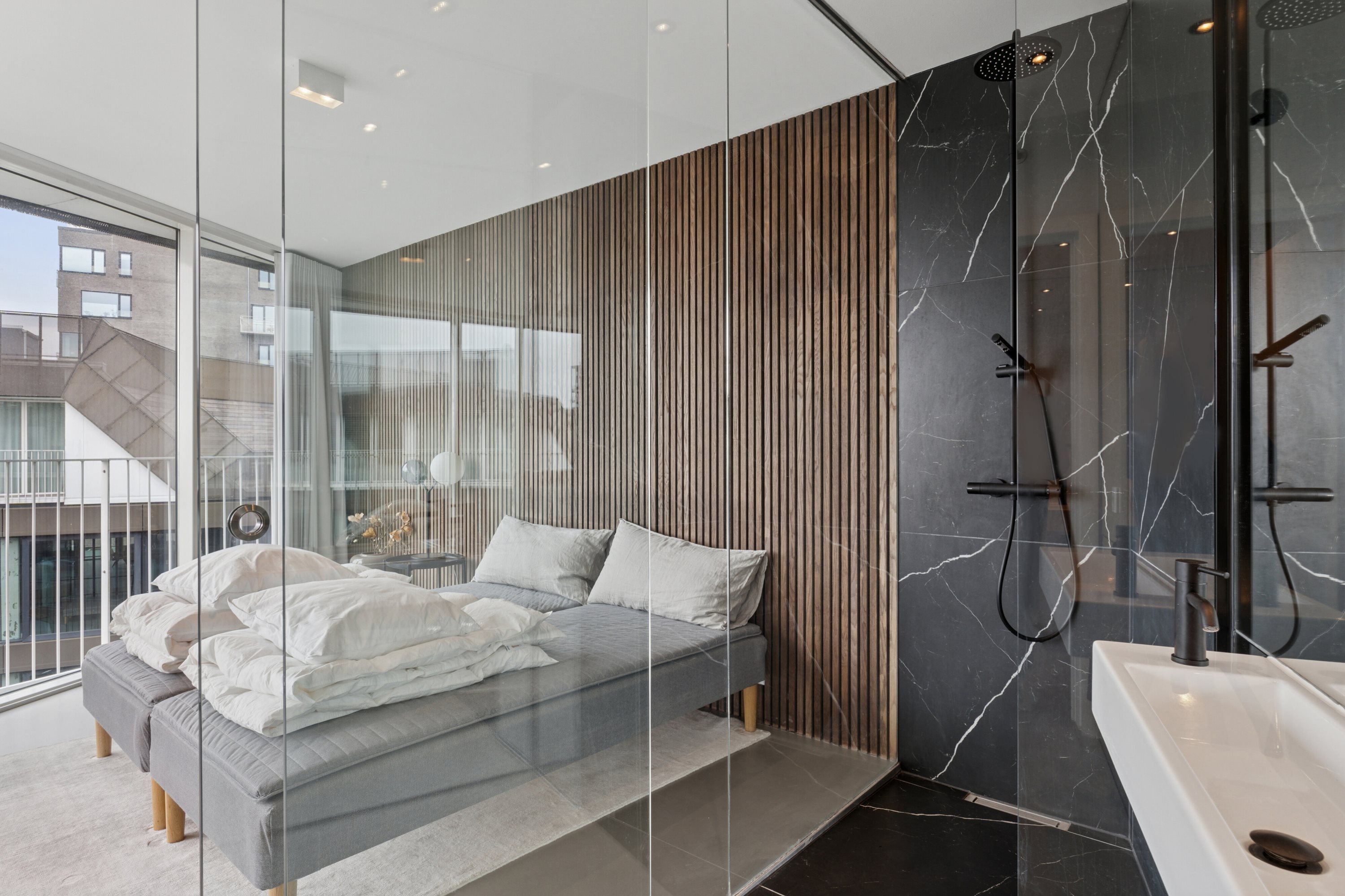 Fremhævet soveværelse billede i fuldskærmstilstand. Billede af UDEN BOPÆLSPLIGT - Drechselsgade 4B, 6., 2300 København S