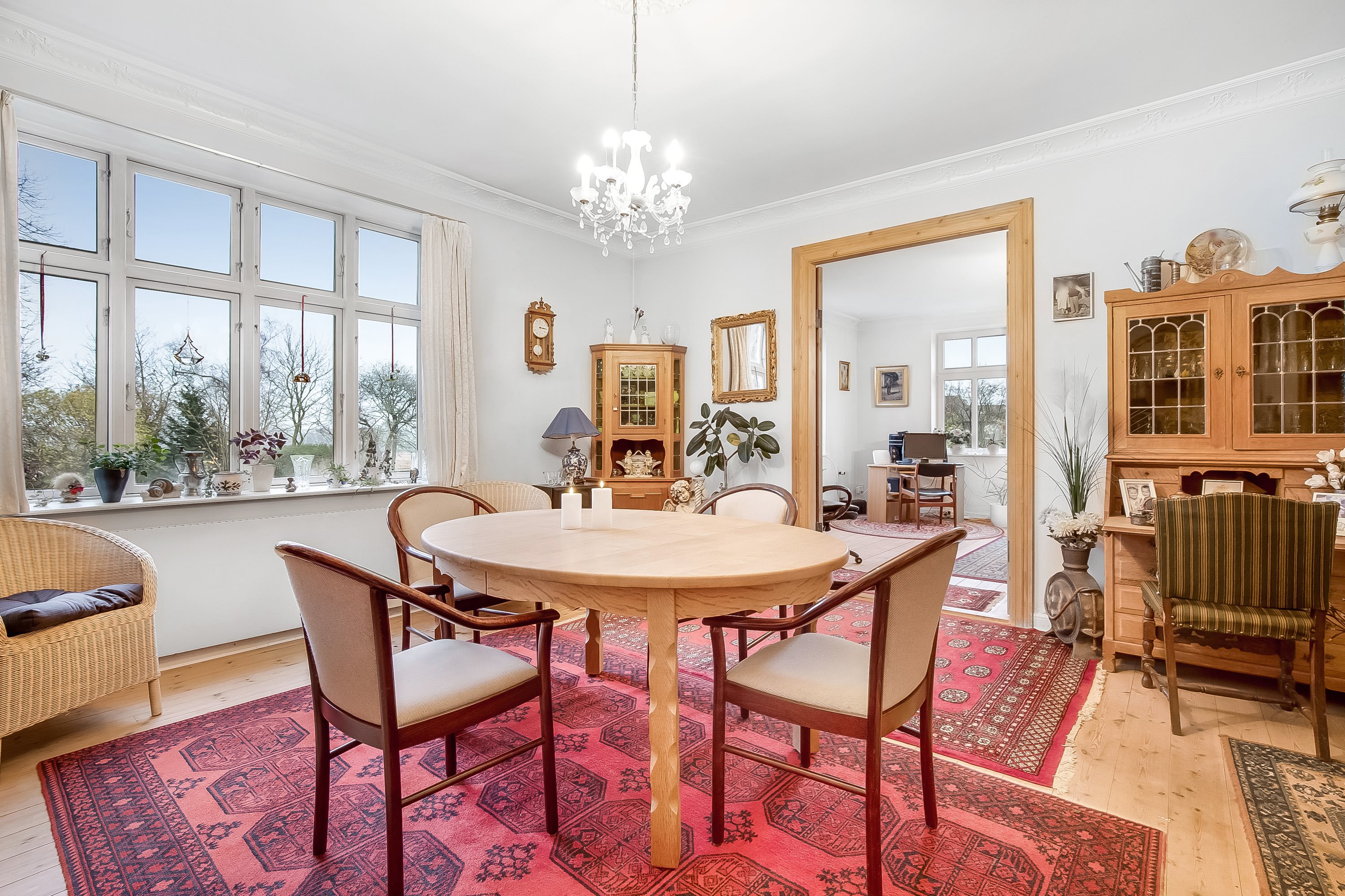 Fremhævet stue billede i fuldskærmstilstand. Billede af Favrvrå Bygade 23, 6070 Christiansfeld