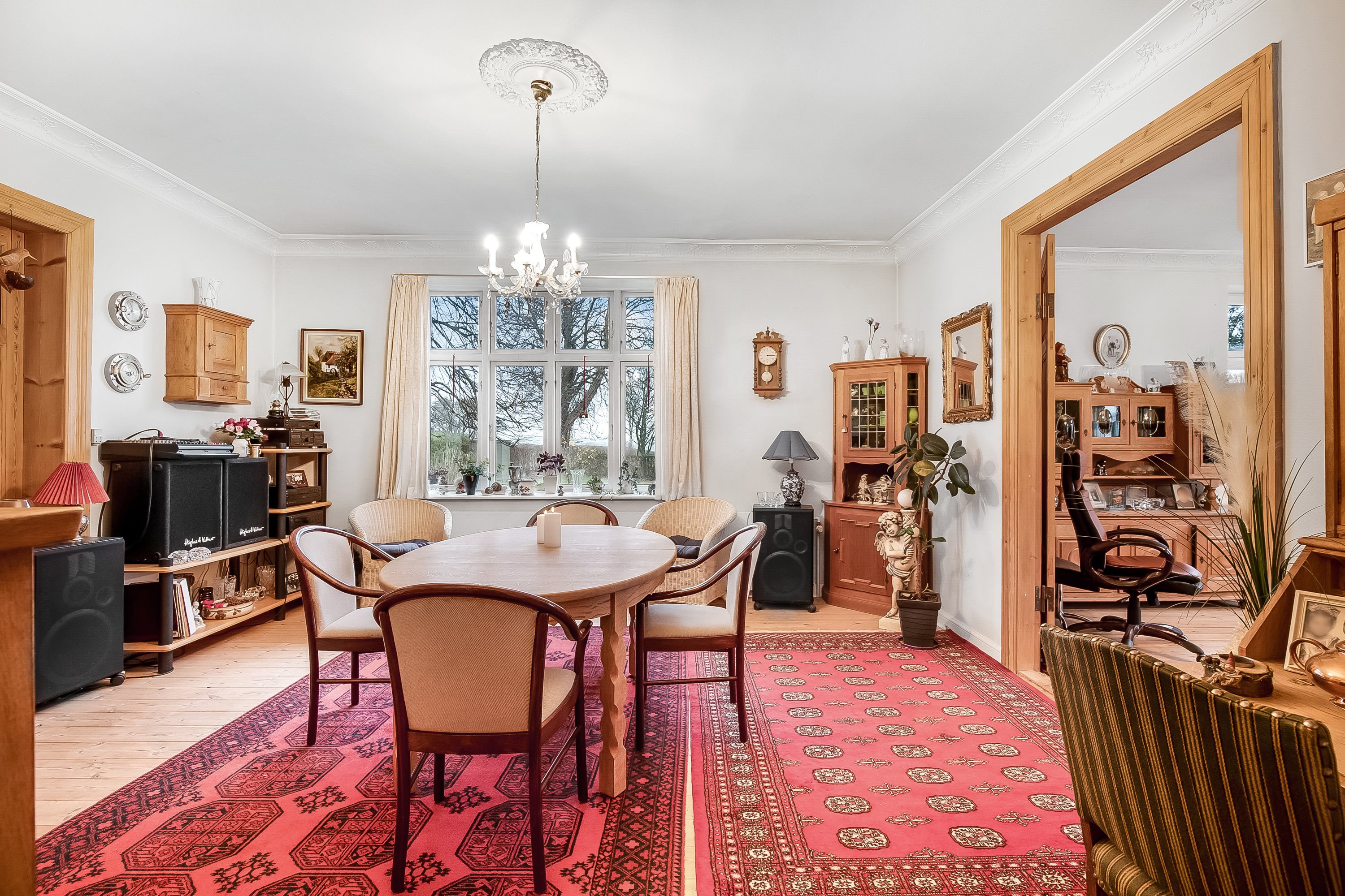 Fremhævet stue billede i fuldskærmstilstand. Billede af Favrvrå Bygade 23, 6070 Christiansfeld