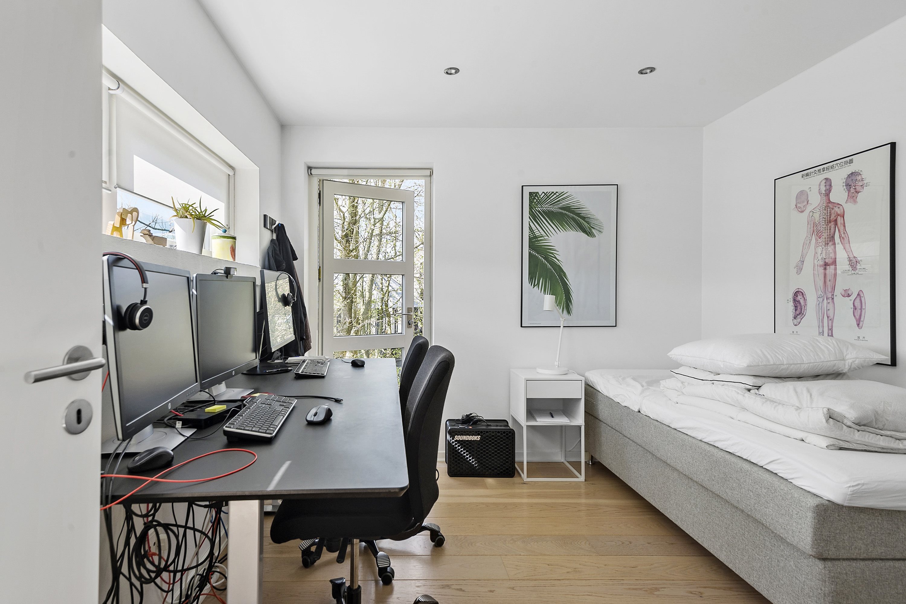 Fremhævet soveværelse billede i fuldskærmstilstand. Billede af Landlystvej 136, Tarp, 6715 Esbjerg N