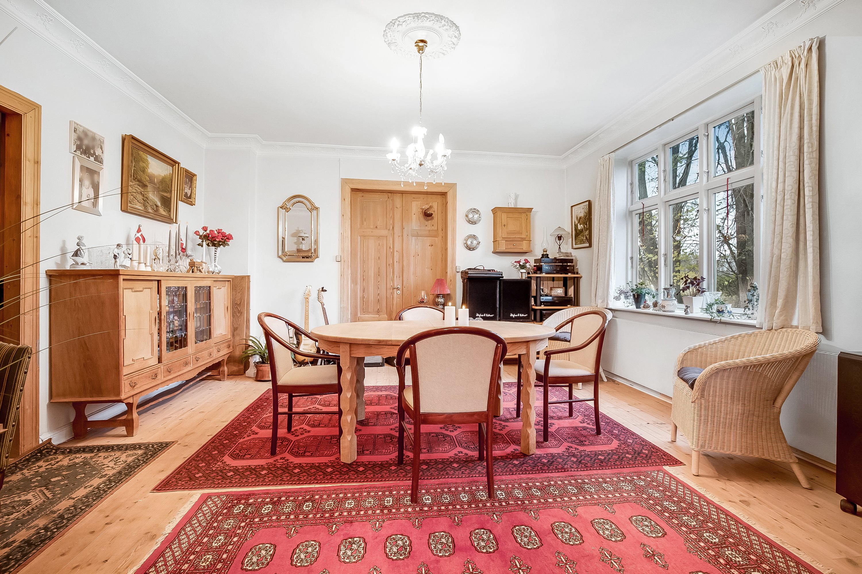 Fremhævet stue billede i fuldskærmstilstand. Billede af Favrvrå Bygade 23, 6070 Christiansfeld