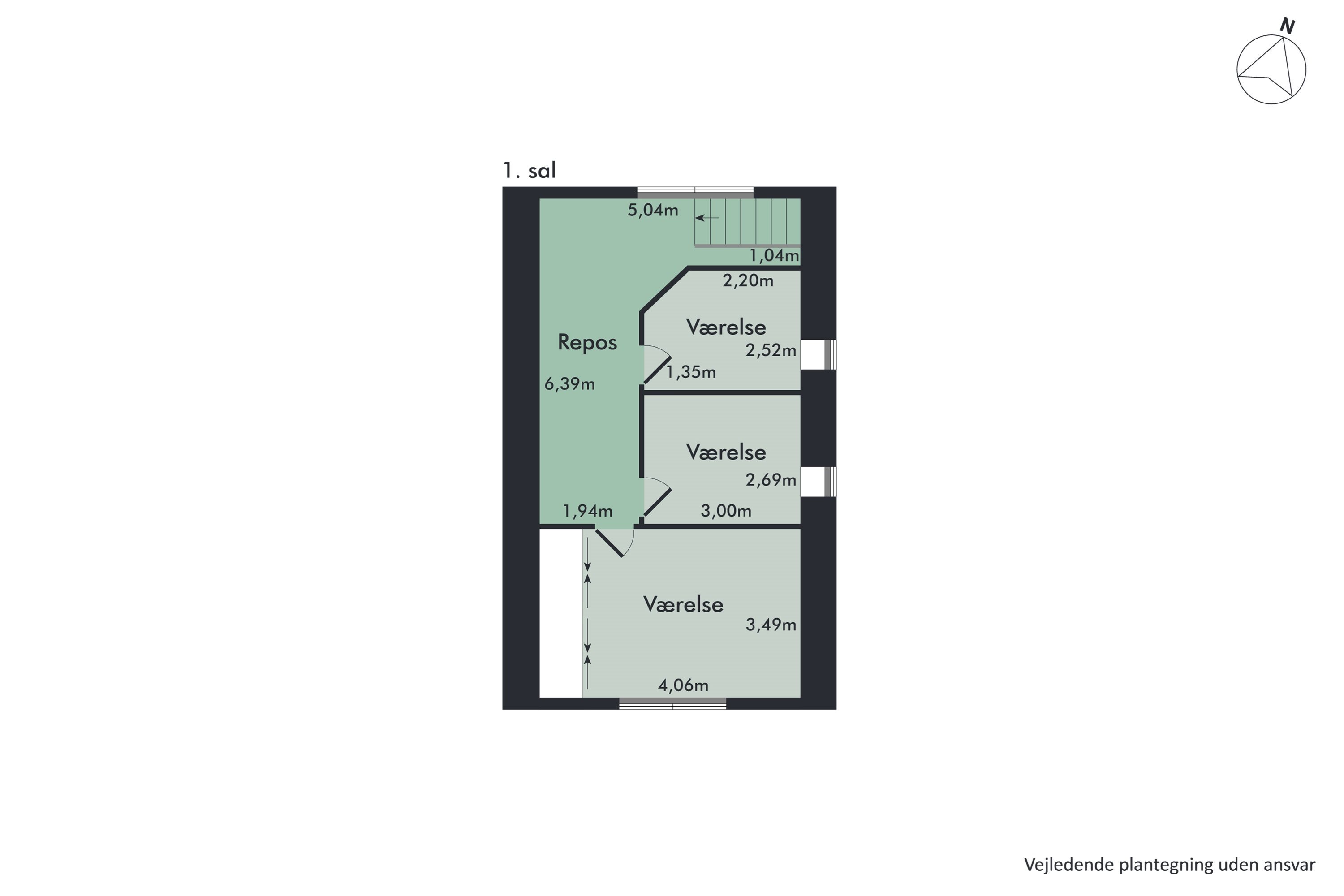 Plantegninger billede af Aakjærsvej 57, Ø. Lyby, 7870 Roslev