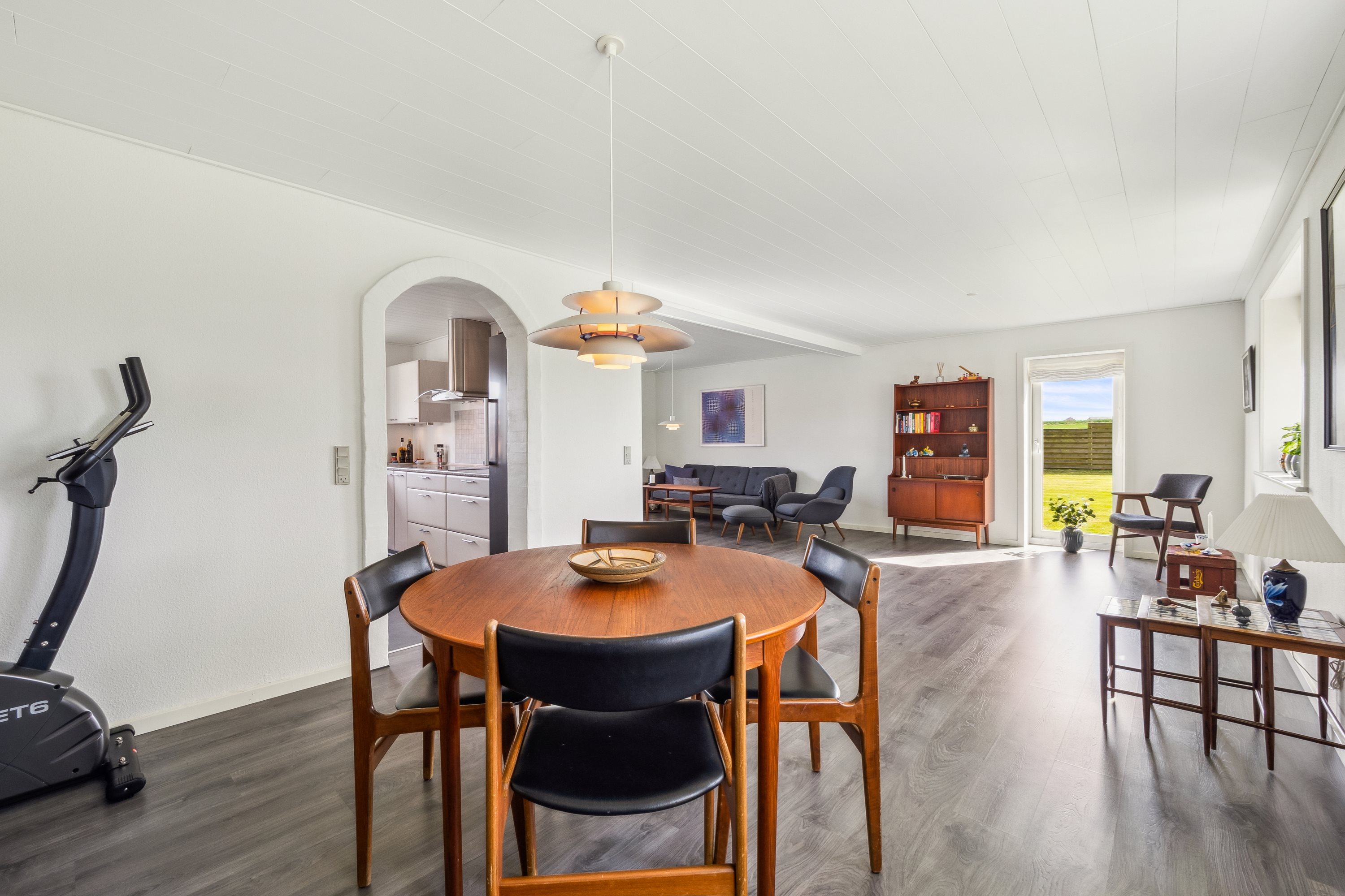 Fremhævet stue billede i fuldskærmstilstand. Billede af Aakjærsvej 57, Ø. Lyby, 7870 Roslev