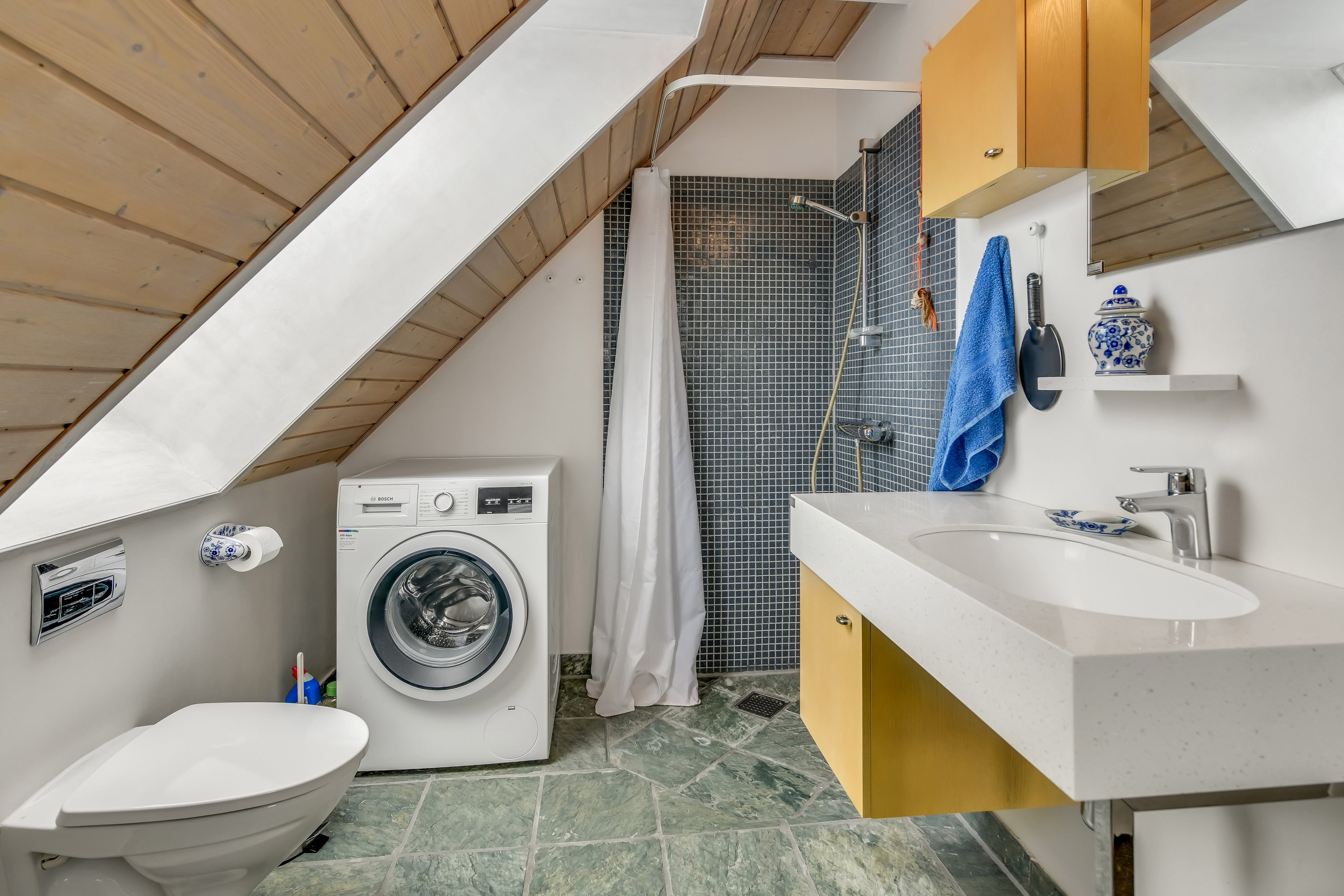 Fremhævet badeværelse billede i fuldskærmstilstand. Billede af Spelmanns Toft 11, 6720 Fanø