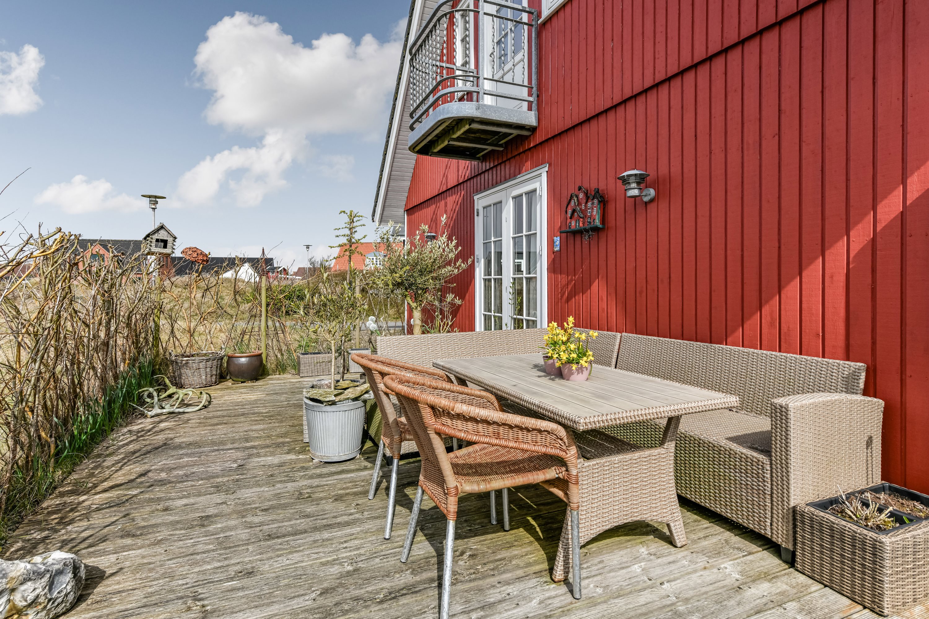 Fremhævet terrasse billede i fuldskærmstilstand. Billede af Spelmanns Toft 11, 6720 Fanø