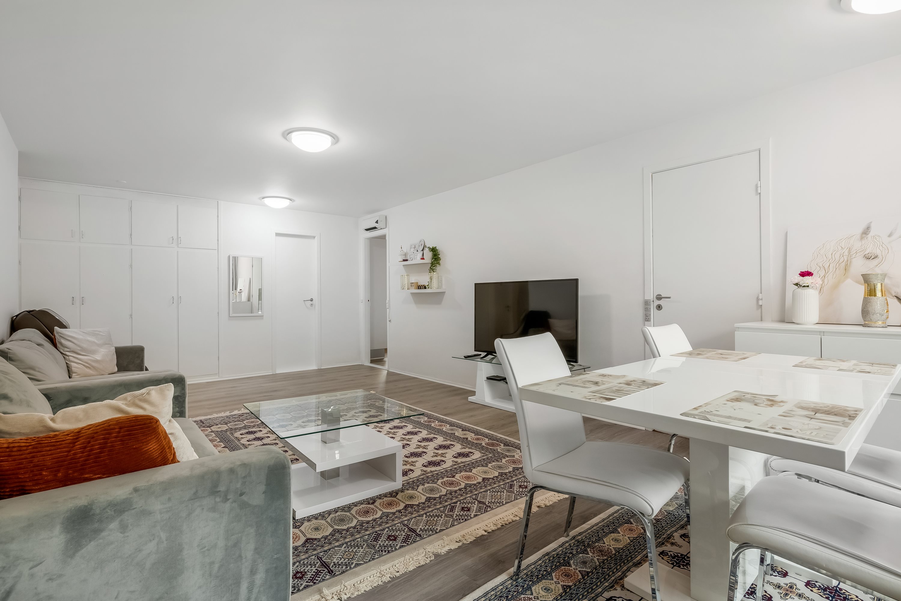 Fremhævet stue billede i fuldskærmstilstand. Billede af P O Pedersens Vej 41, 7500 Holstebro