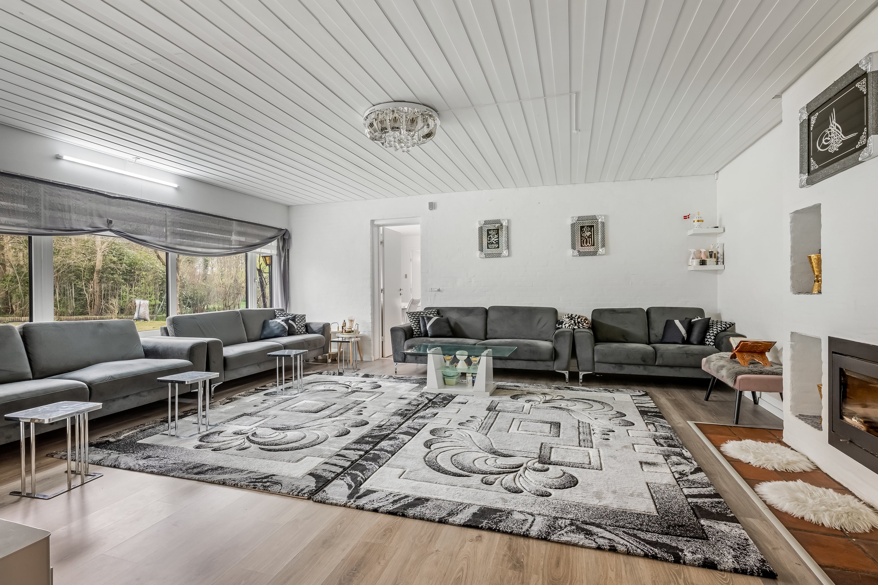 Fremhævet stue billede i fuldskærmstilstand. Billede af P O Pedersens Vej 41, 7500 Holstebro