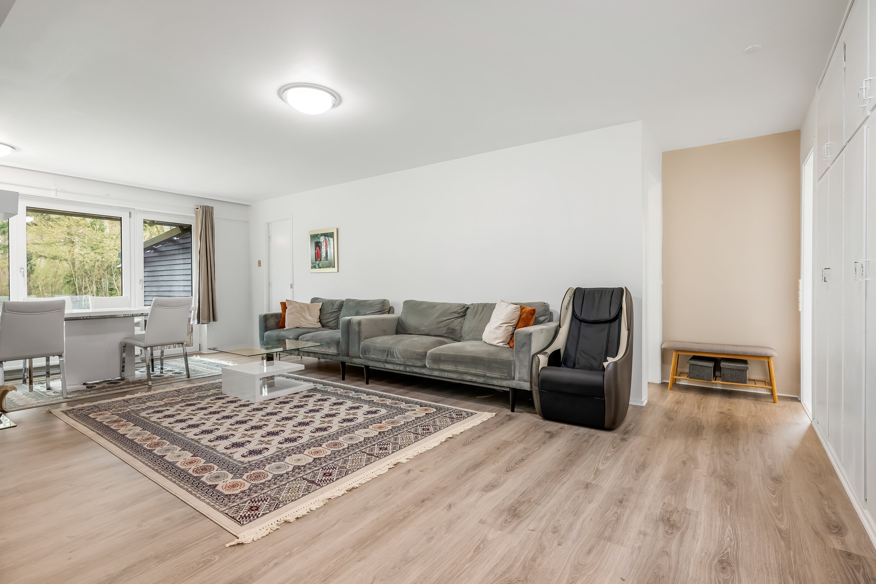 Fremhævet stue billede i fuldskærmstilstand. Billede af P O Pedersens Vej 41, 7500 Holstebro