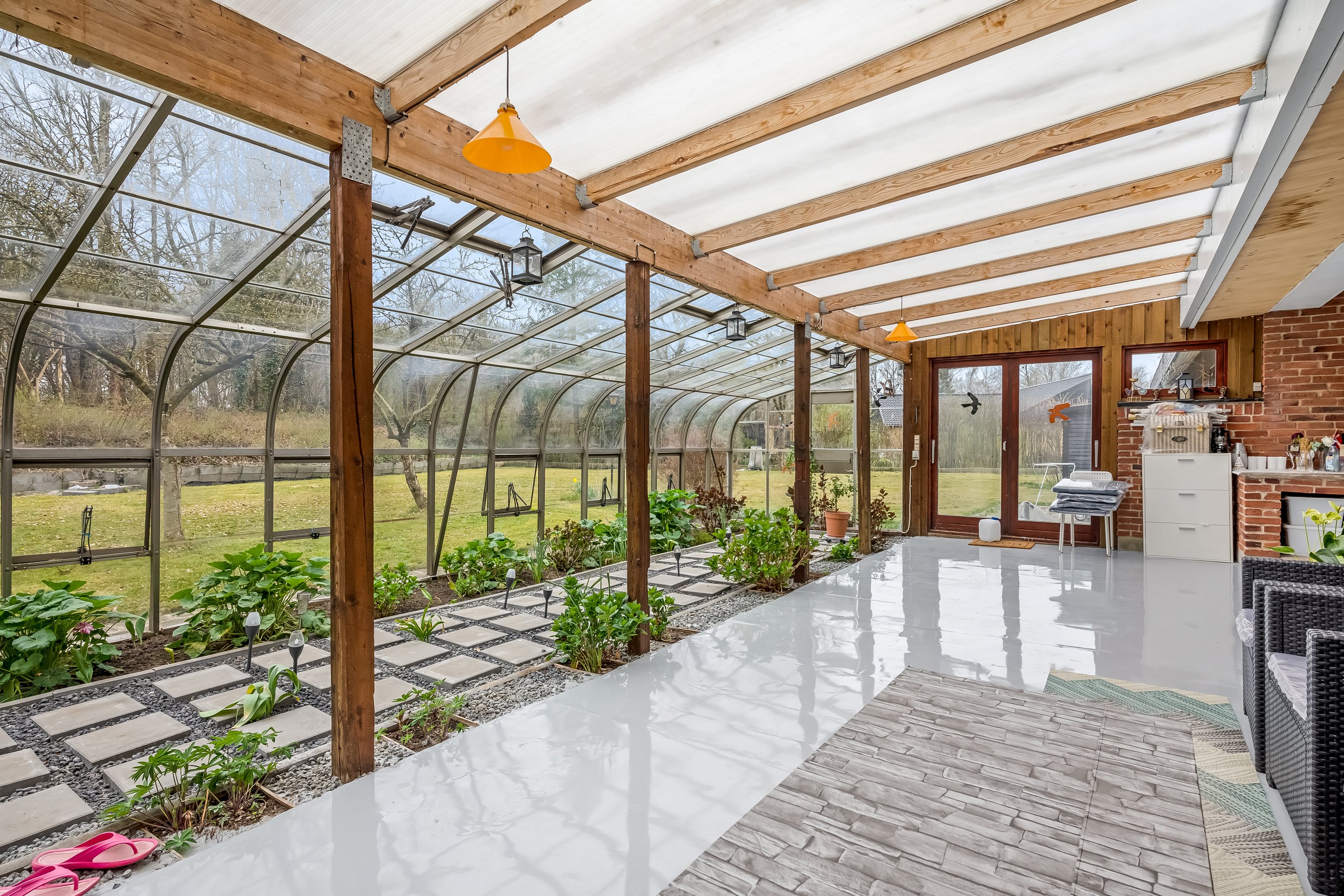 Fremhævet udestue billede i fuldskærmstilstand. Billede af P O Pedersens Vej 41, 7500 Holstebro