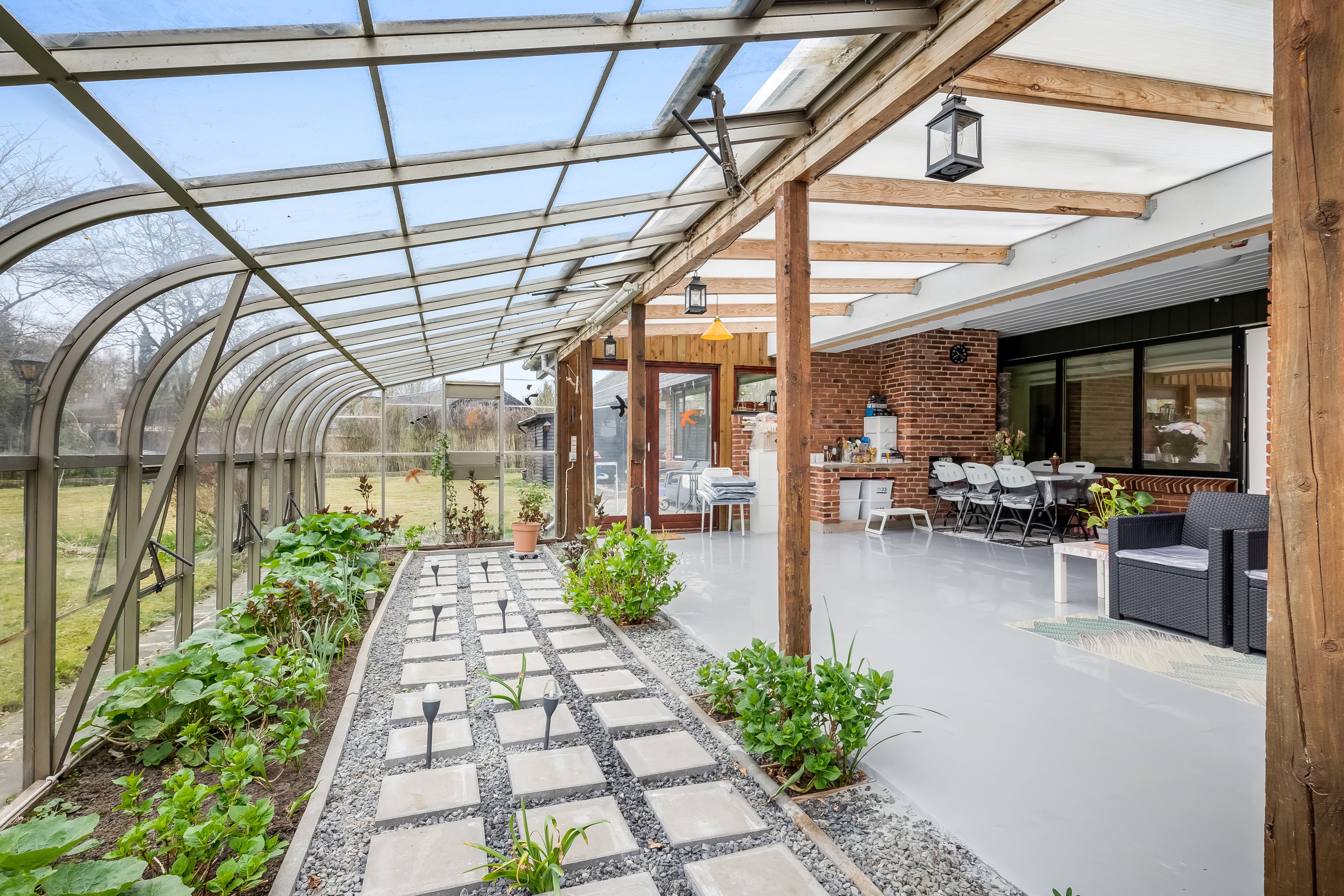 Fremhævet udestue billede i fuldskærmstilstand. Billede af P O Pedersens Vej 41, 7500 Holstebro