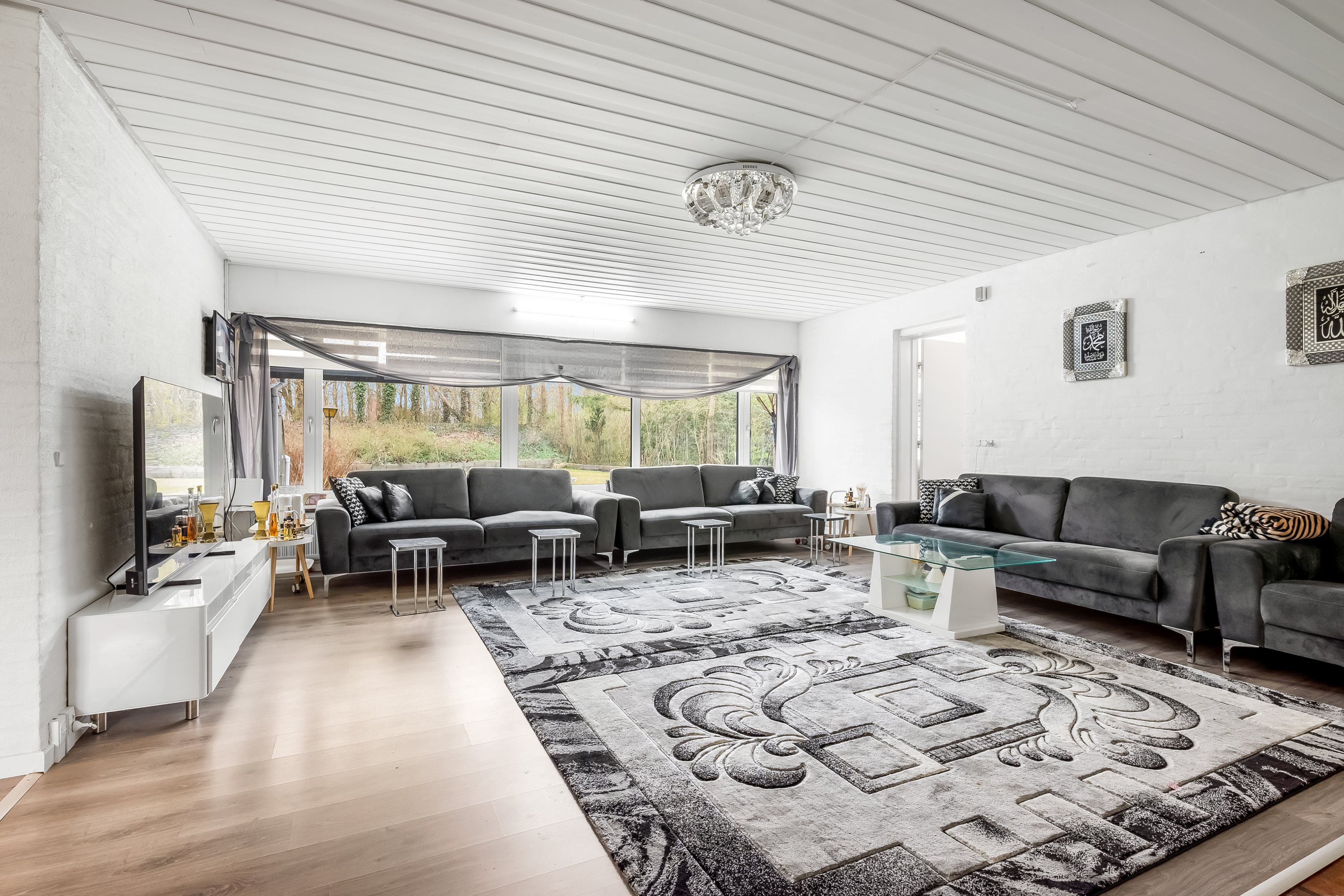 Fremhævet stue billede i fuldskærmstilstand. Billede af P O Pedersens Vej 41, 7500 Holstebro