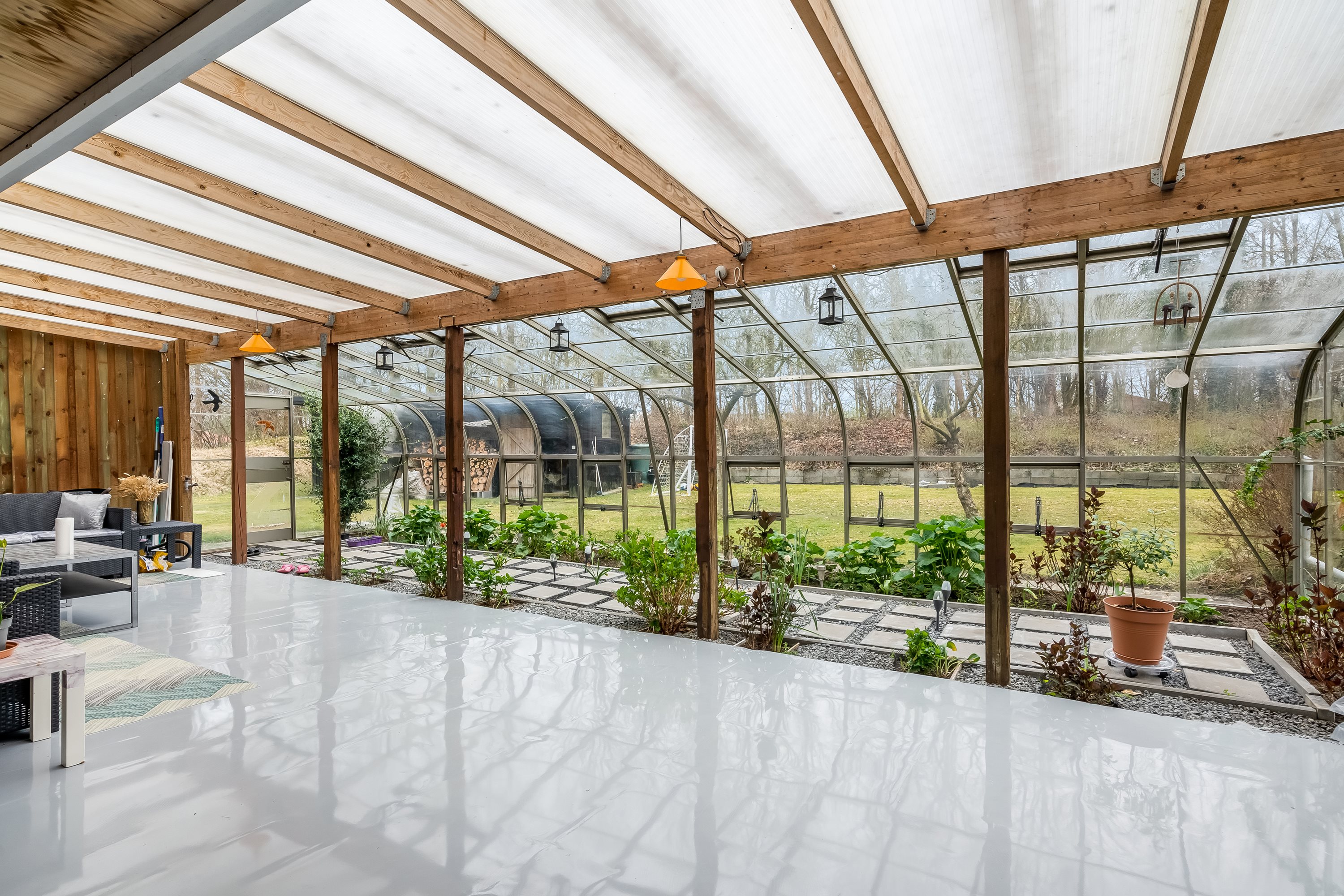 Fremhævet udestue billede i fuldskærmstilstand. Billede af P O Pedersens Vej 41, 7500 Holstebro