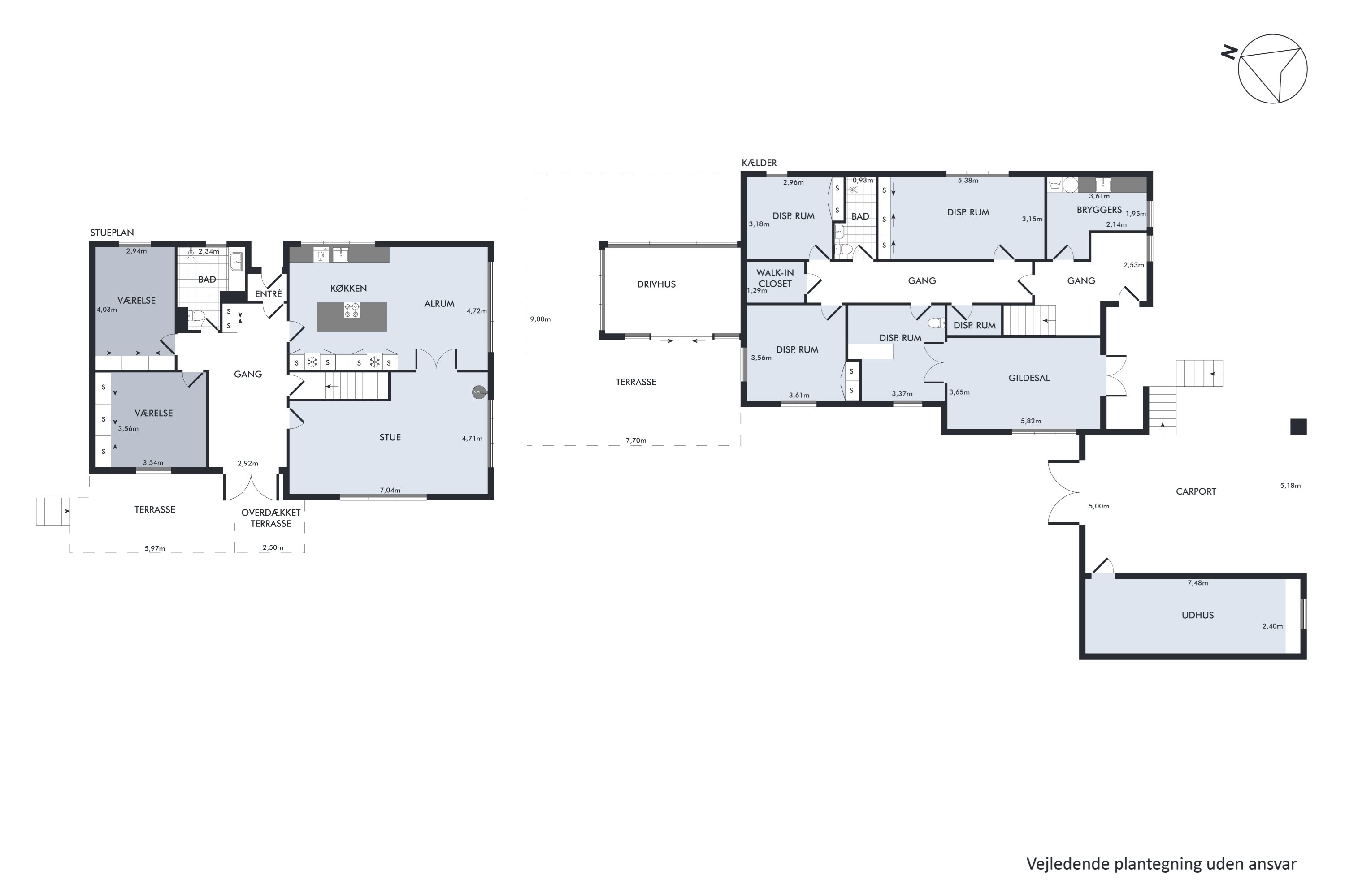 Plantegninger billede af Bøgevej 6, 9460 Brovst