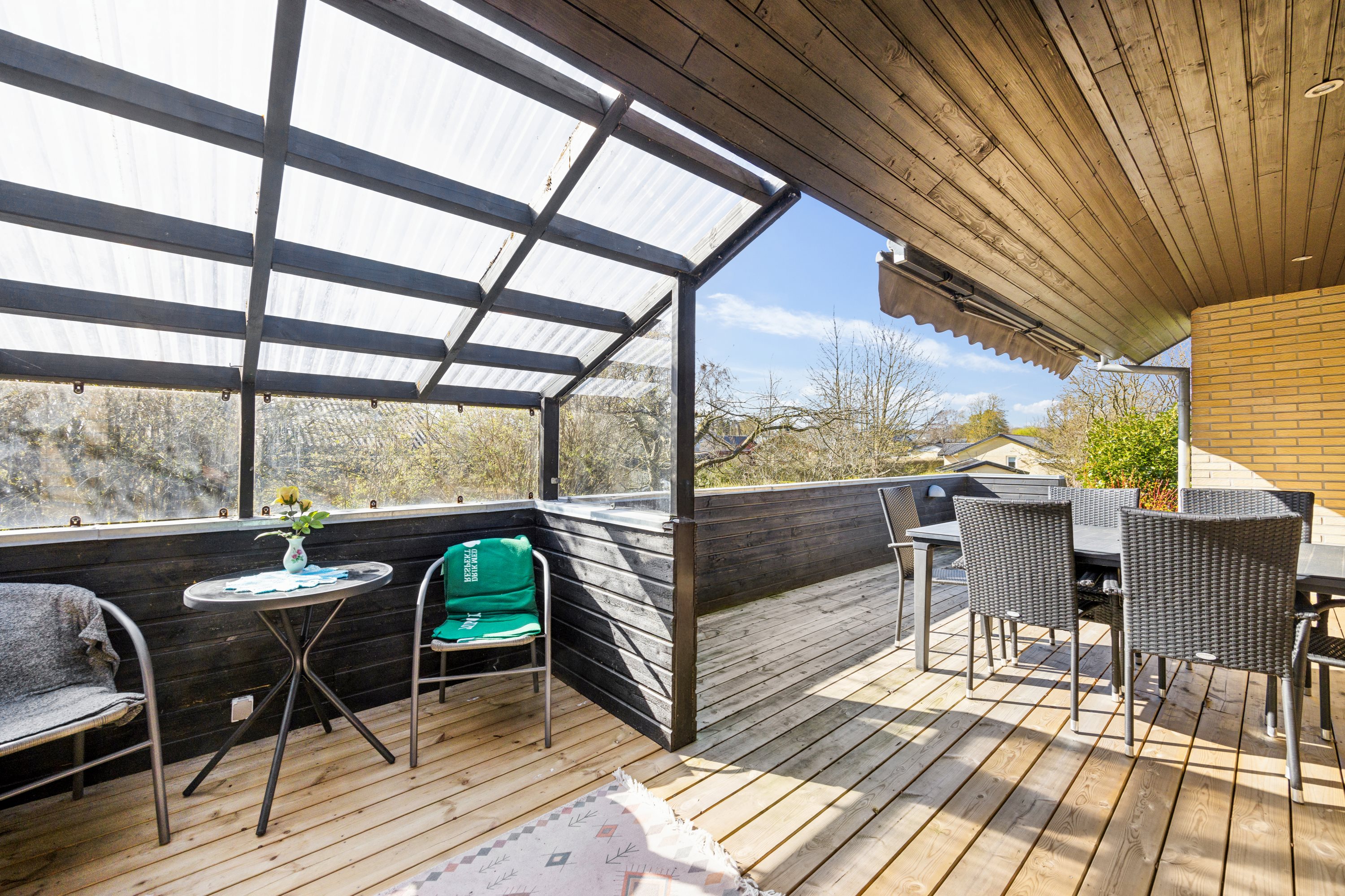 Fremhævet terrasse billede i fuldskærmstilstand. Billede af Bøgevej 6, 9460 Brovst