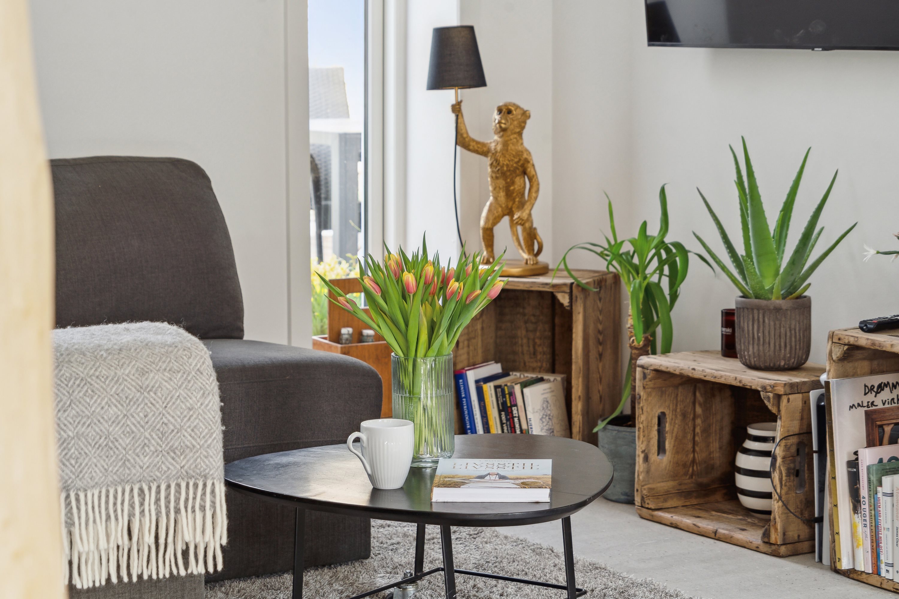 Fremhævet stue billede i fuldskærmstilstand. Billede af Kirkevej 1, Særslev, 5471 Søndersø