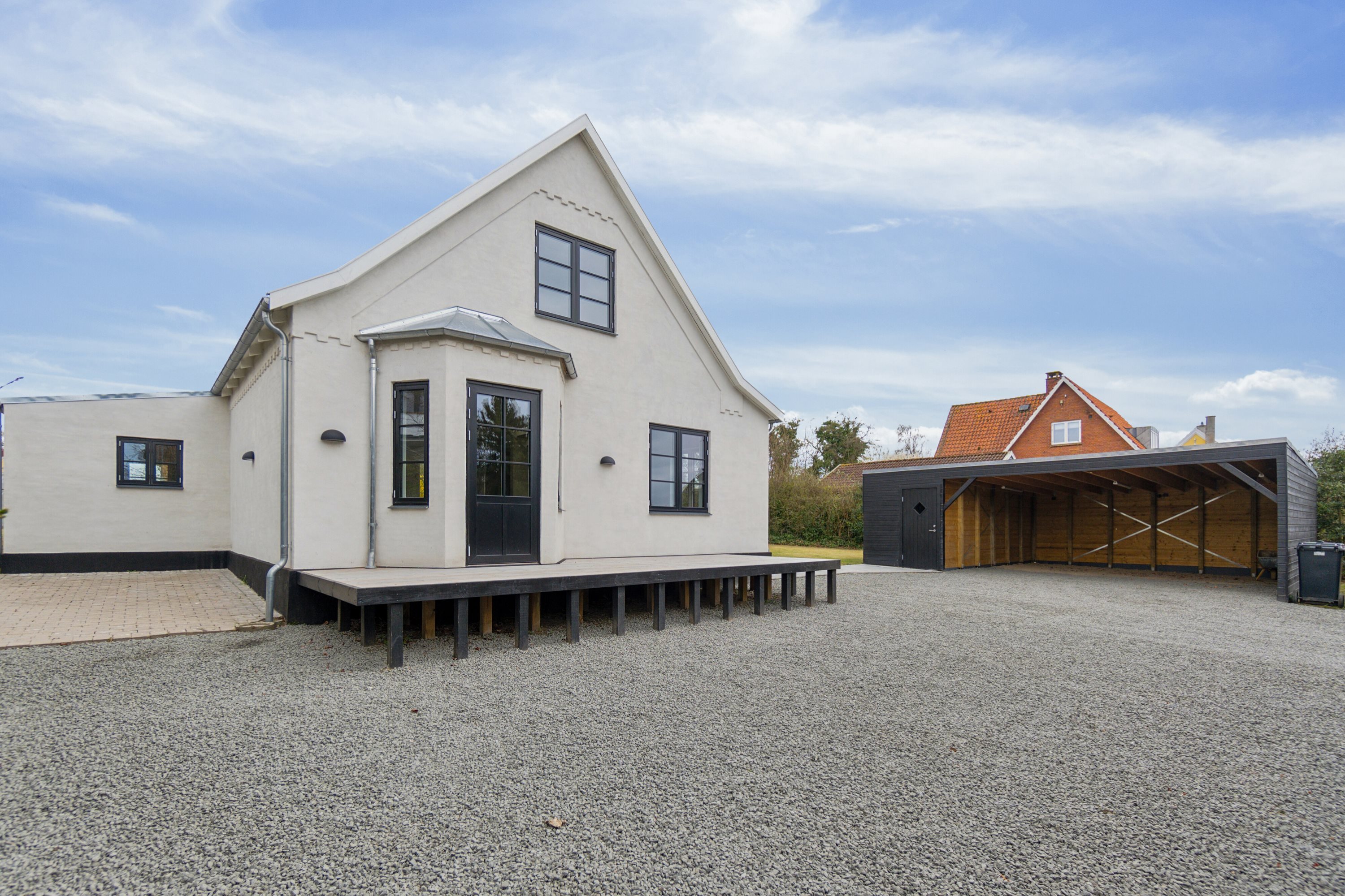 Miniaturebillede 1: set fra vejen. Billede af Bülowsvej 15, 4230 Skælskør