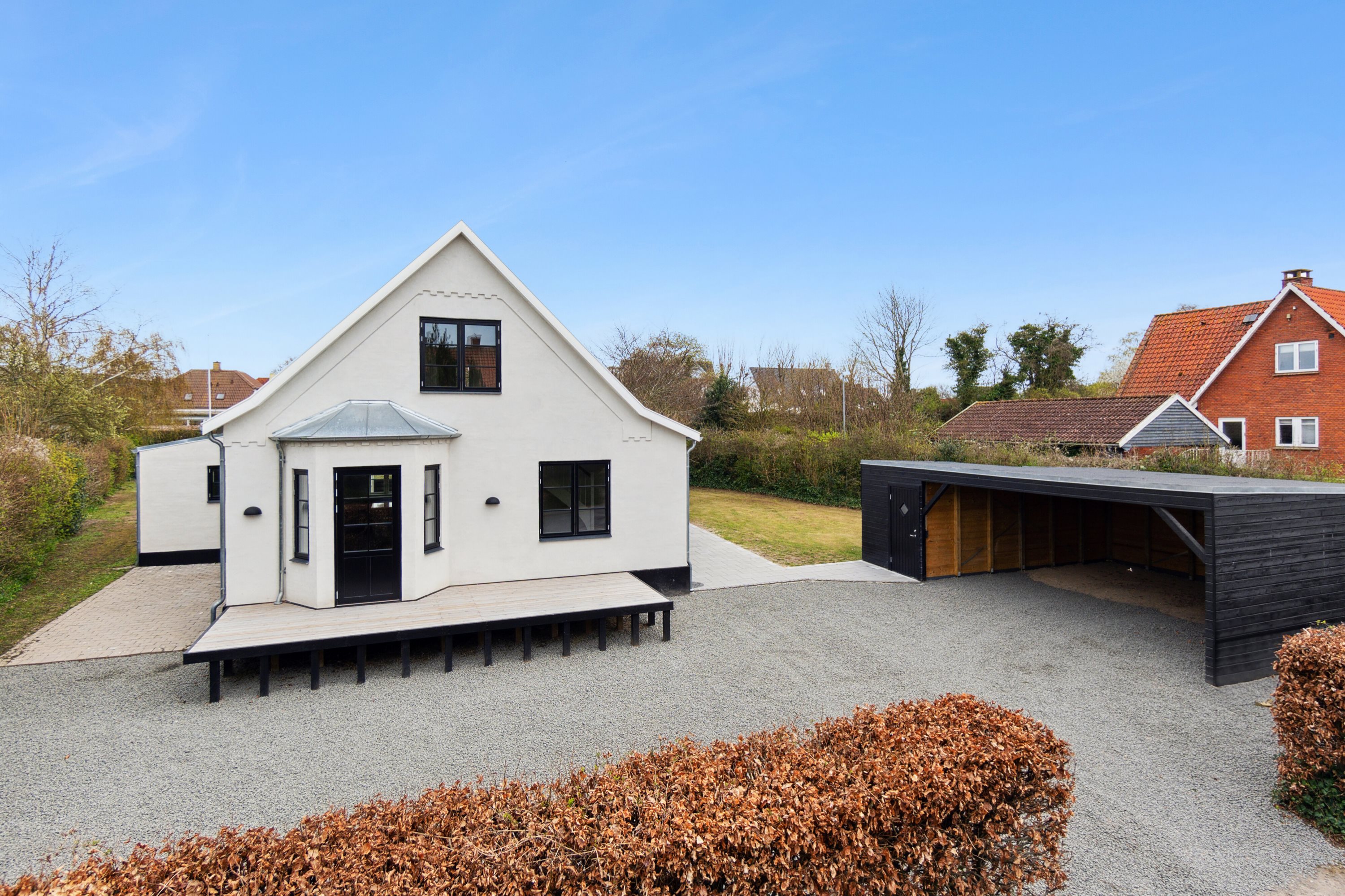 Fremhævet set fra vejen billede i fuldskærmstilstand. Billede af Bülowsvej 15, 4230 Skælskør