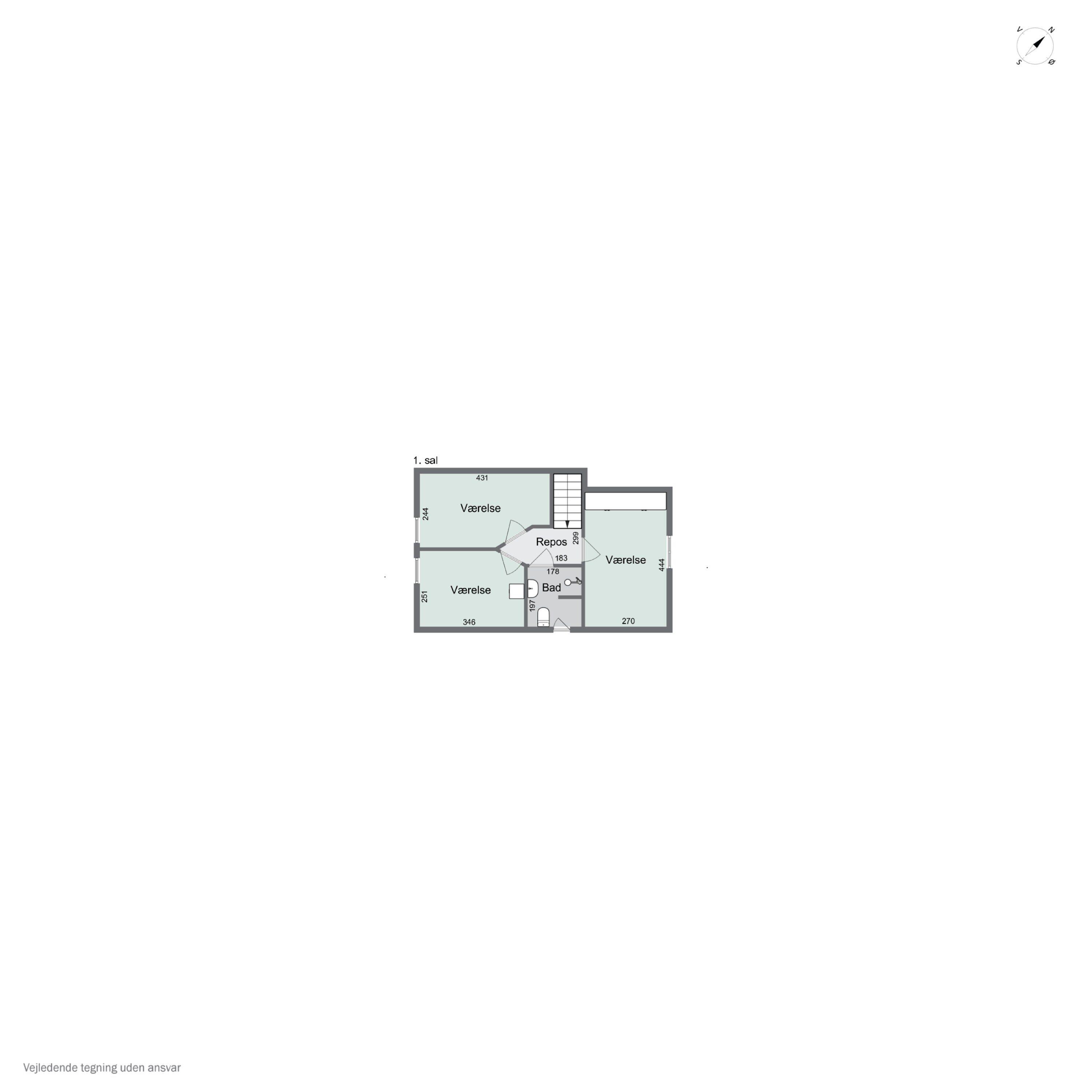 Plantegninger billede af Bülowsvej 15, 4230 Skælskør