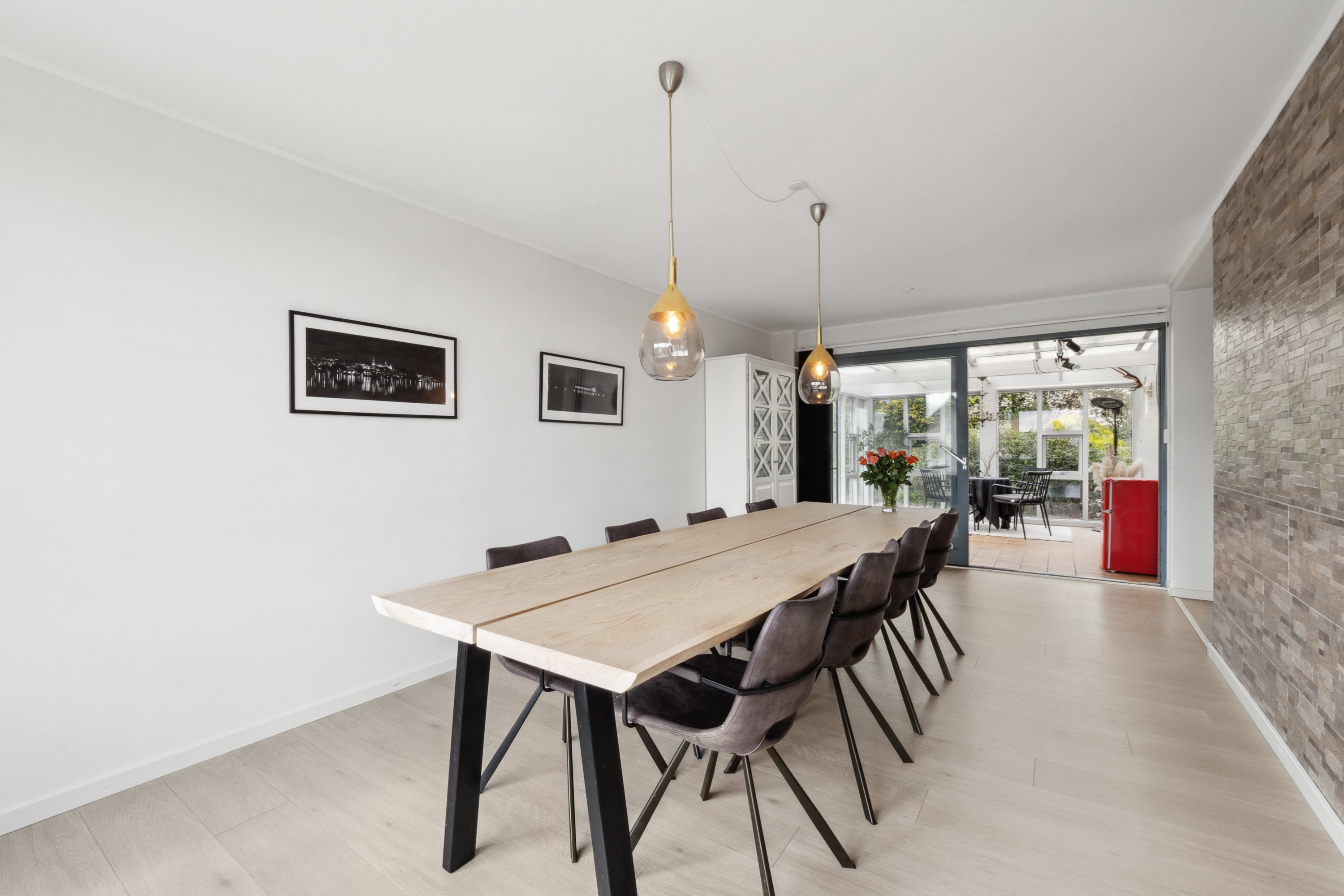 Fremhævet spisestue billede i fuldskærmstilstand. Billede af Gyvelvej 2, 8800 Viborg