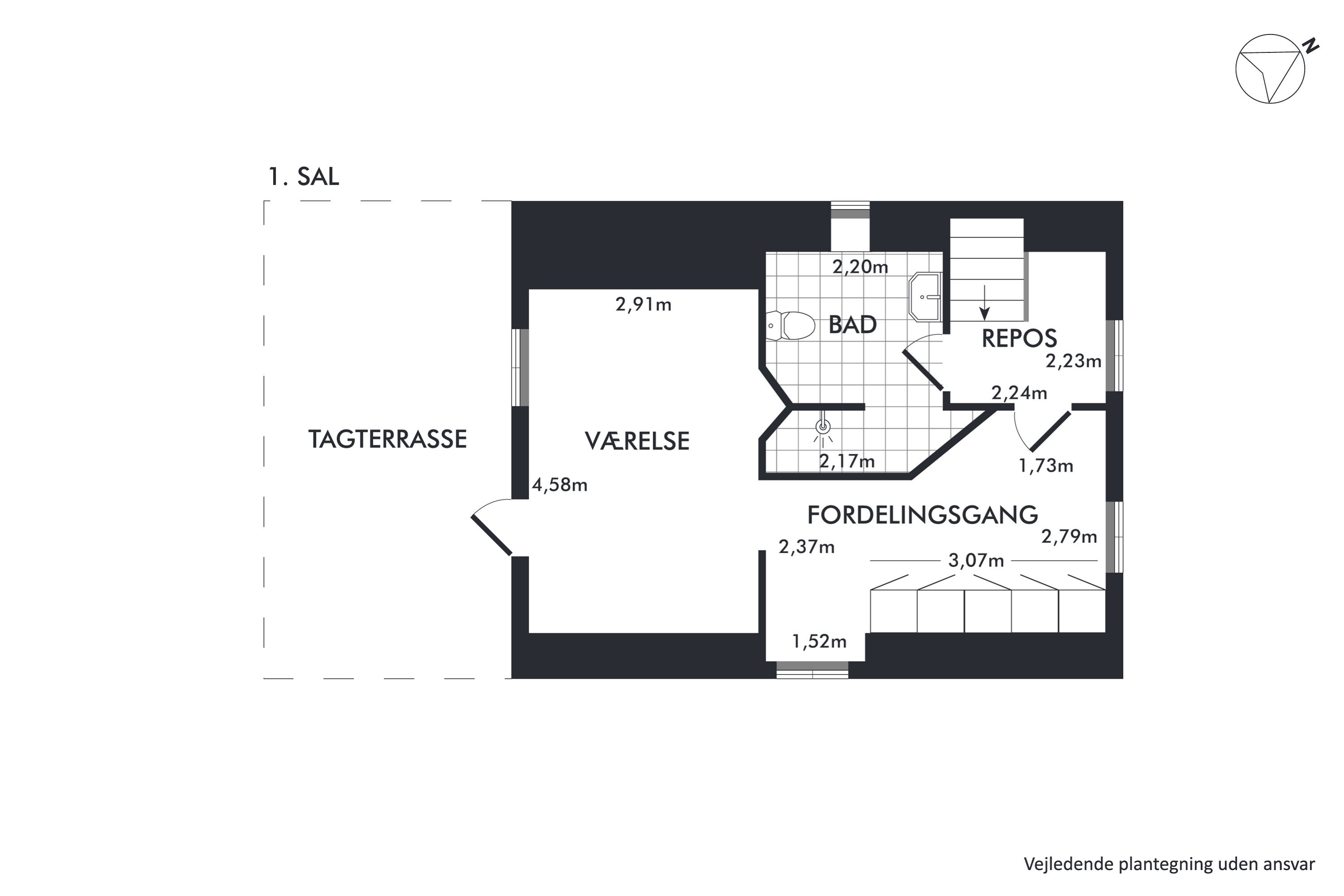 Plantegninger billede af Gyvelvej 2, 8800 Viborg