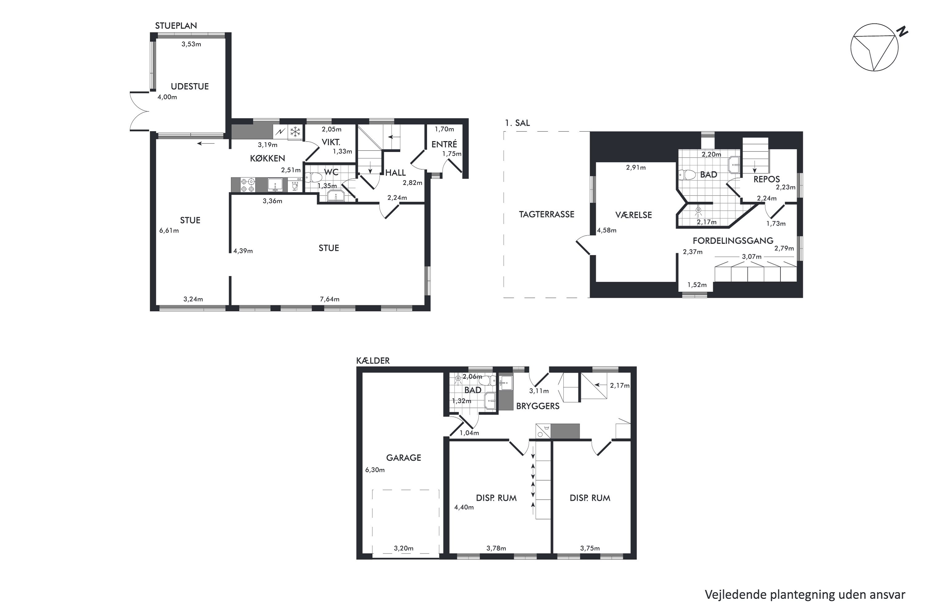 Plantegninger billede af Gyvelvej 2, 8800 Viborg