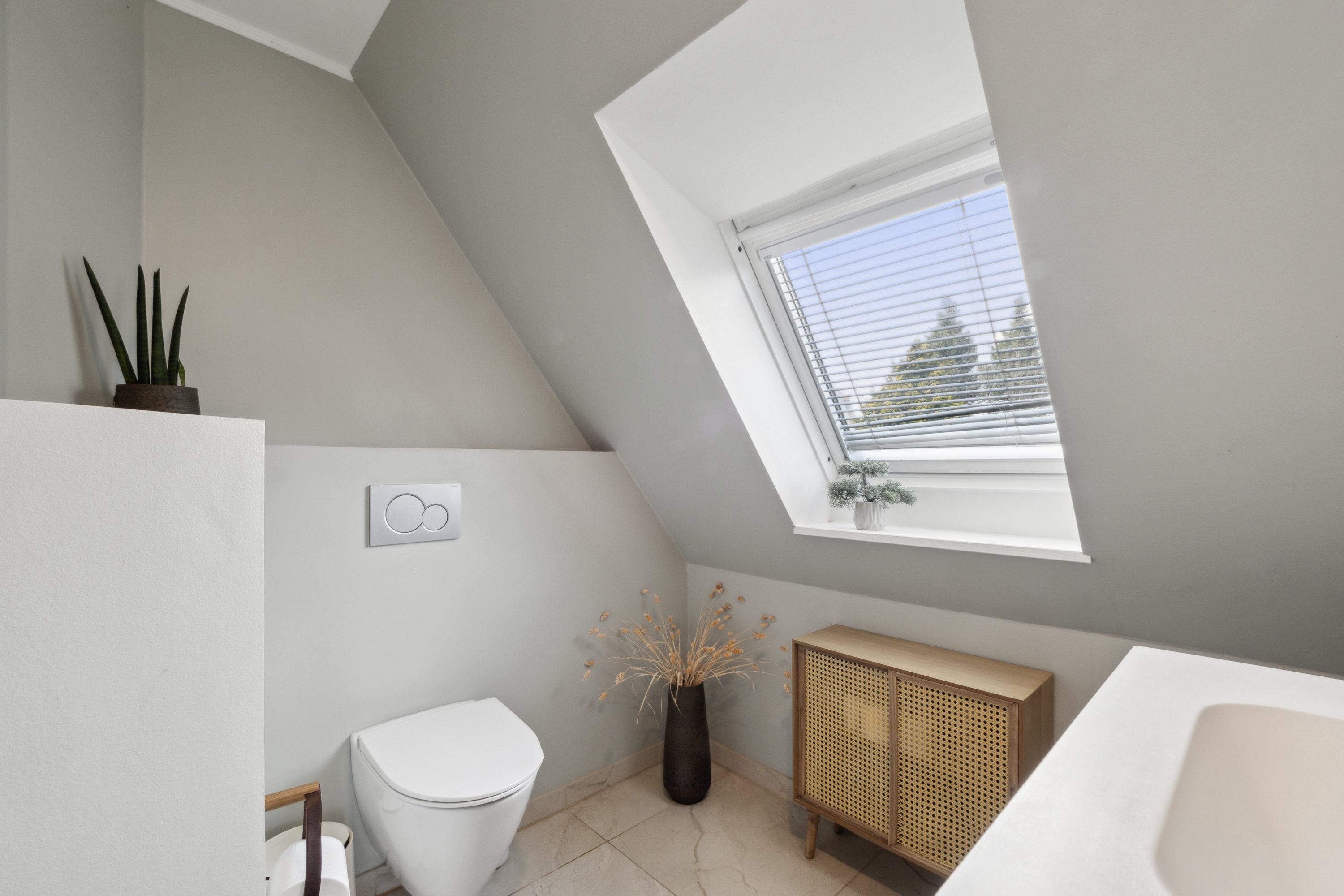 Fremhævet badeværelse billede i fuldskærmstilstand. Billede af Gyvelvej 2, 8800 Viborg