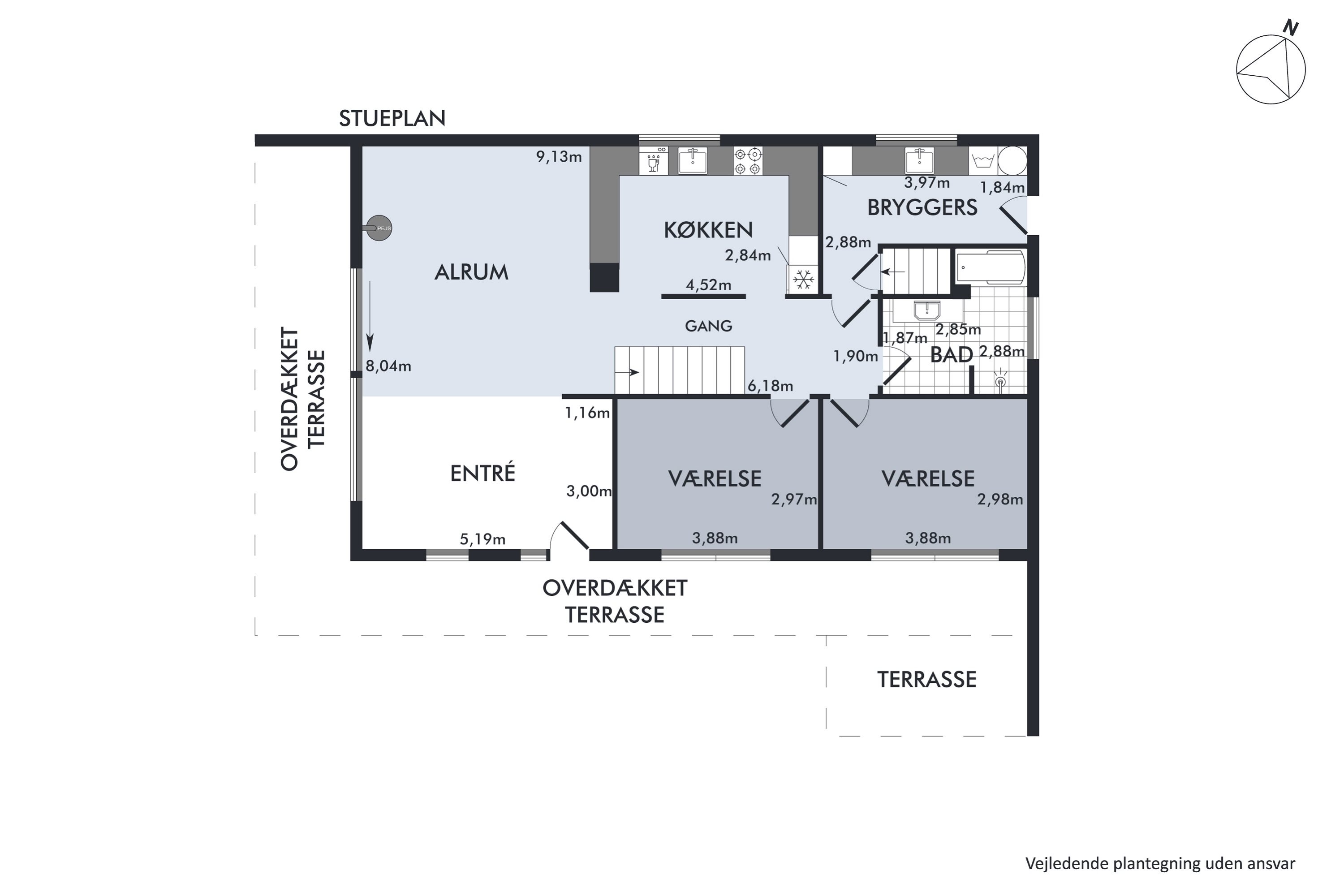 Plantegninger billede af Gl Fjellerupvej 21, Rygårde, 8961 Allingåbro
