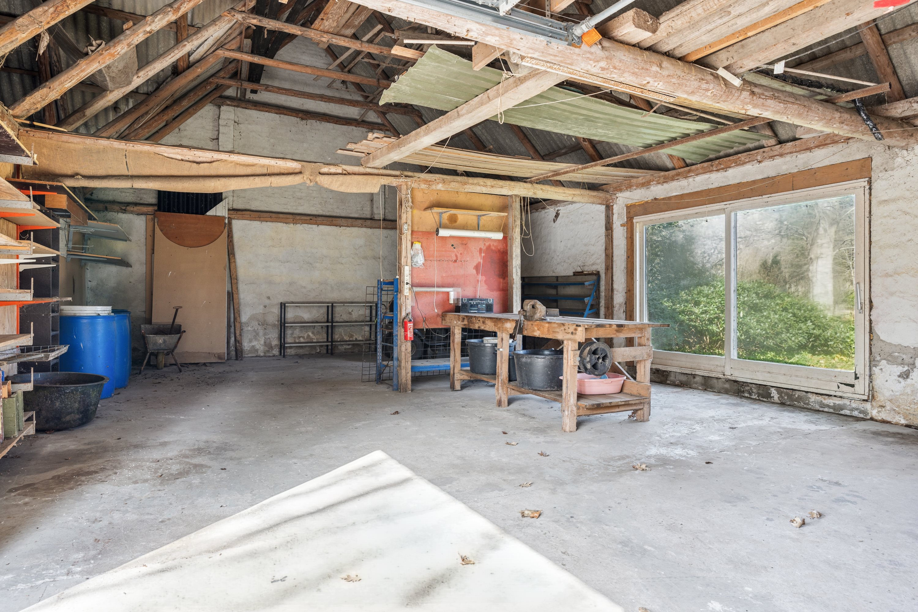 Fremhævet garage billede i fuldskærmstilstand. Billede af Gl Fjellerupvej 21, Rygårde, 8961 Allingåbro