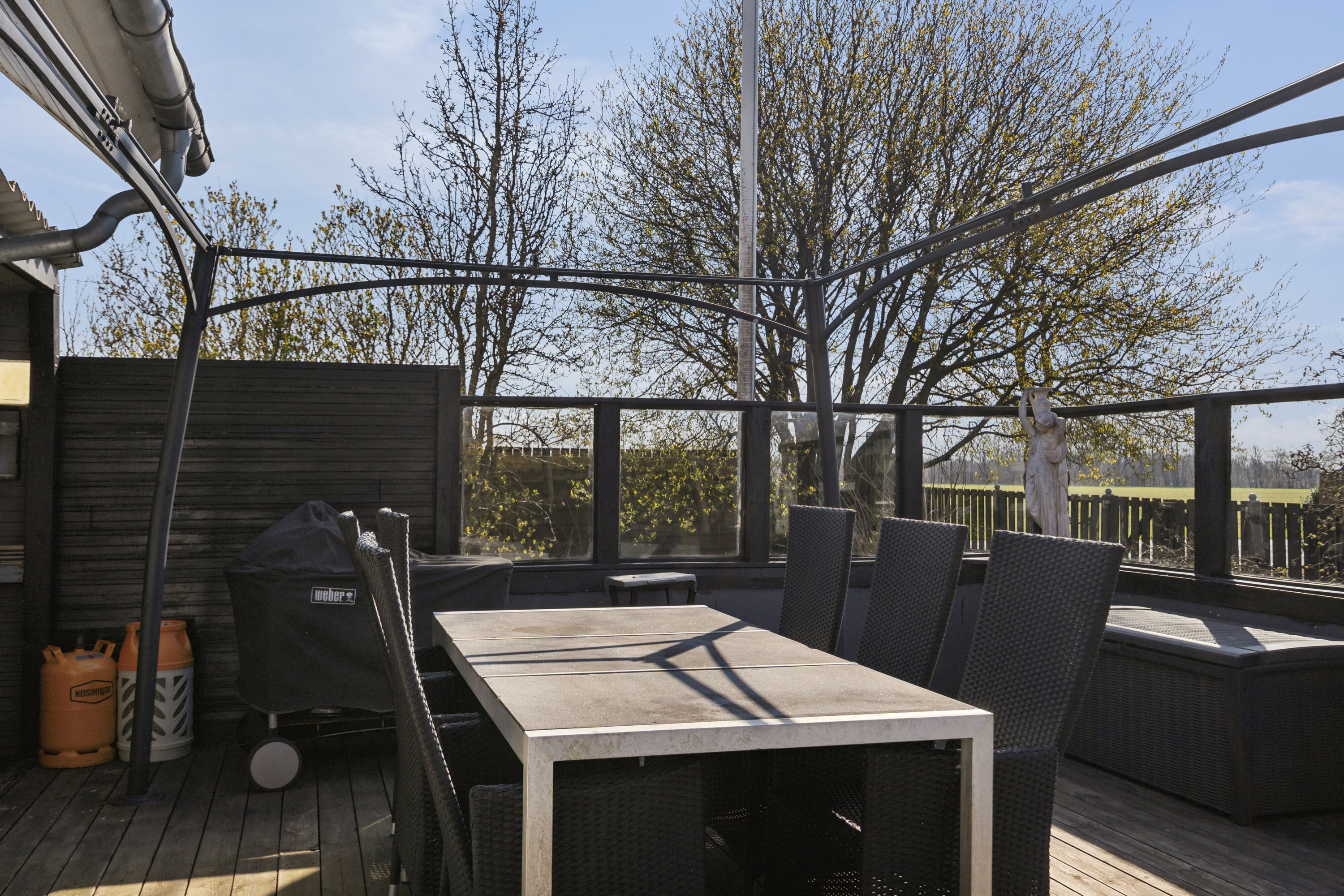 Fremhævet terrasse billede i fuldskærmstilstand. Billede af Ulvebakken 2, Brændstrup, 6630 Rødding