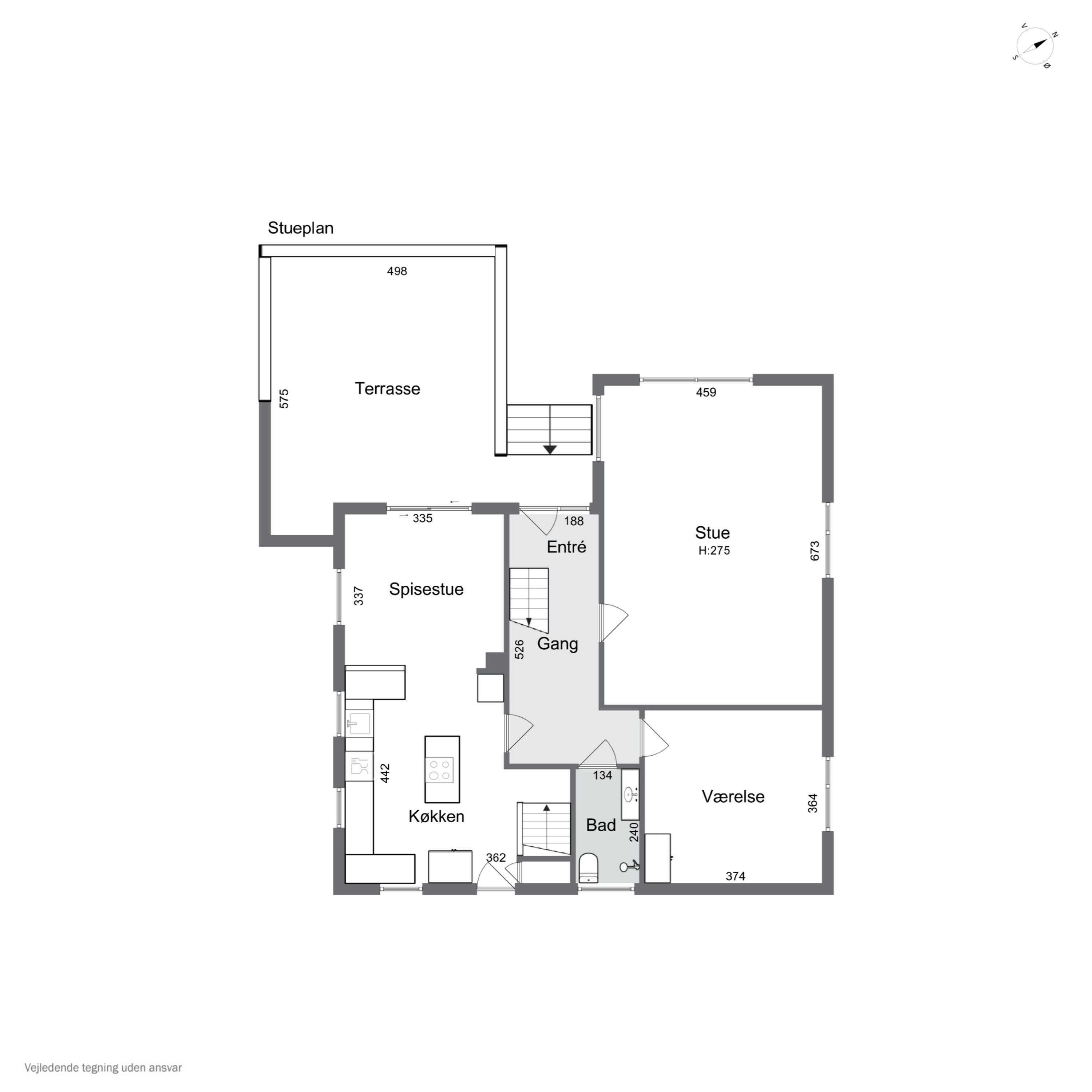 Plantegninger billede af Ulvebakken 2, Brændstrup, 6630 Rødding