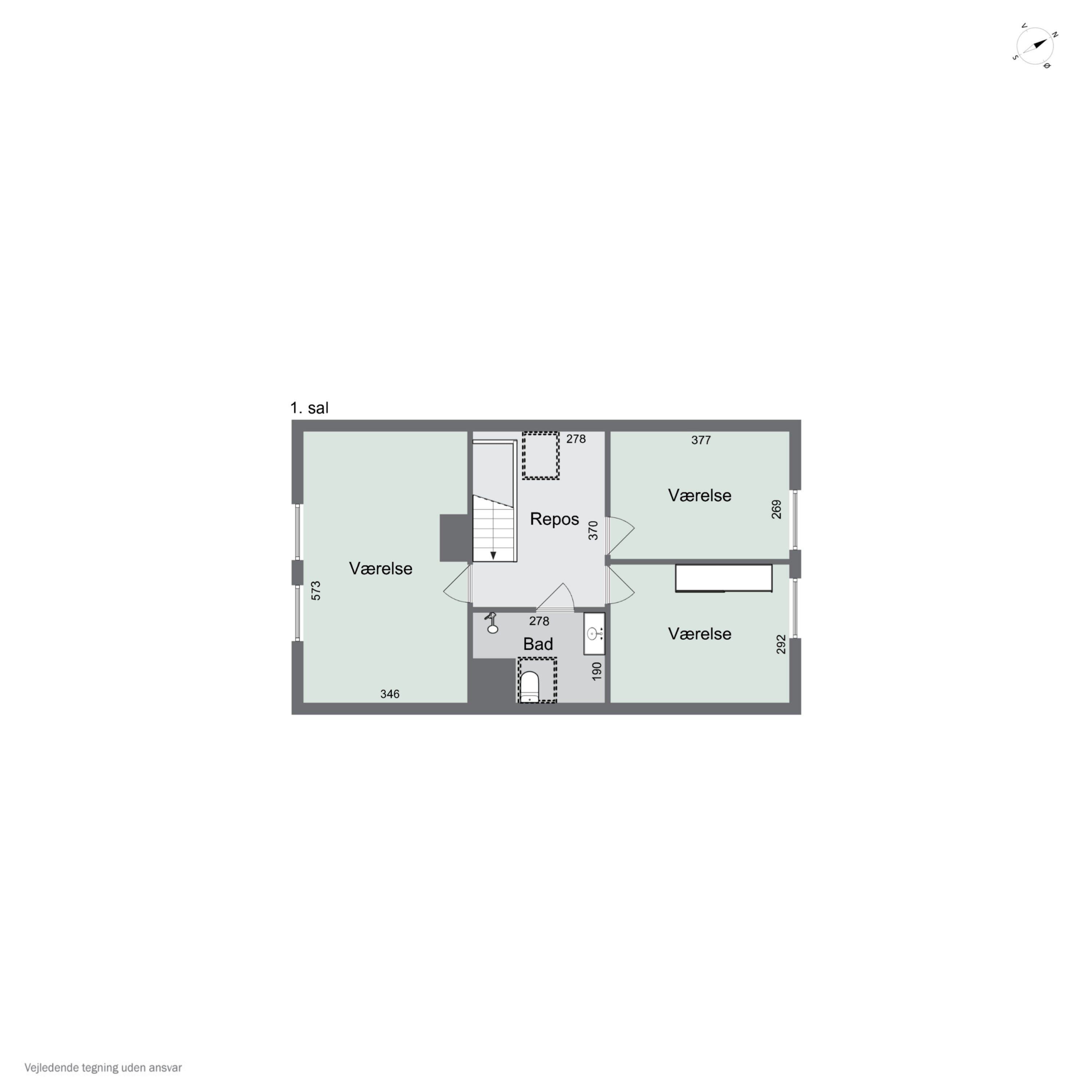 Plantegninger billede af Ulvebakken 2, Brændstrup, 6630 Rødding