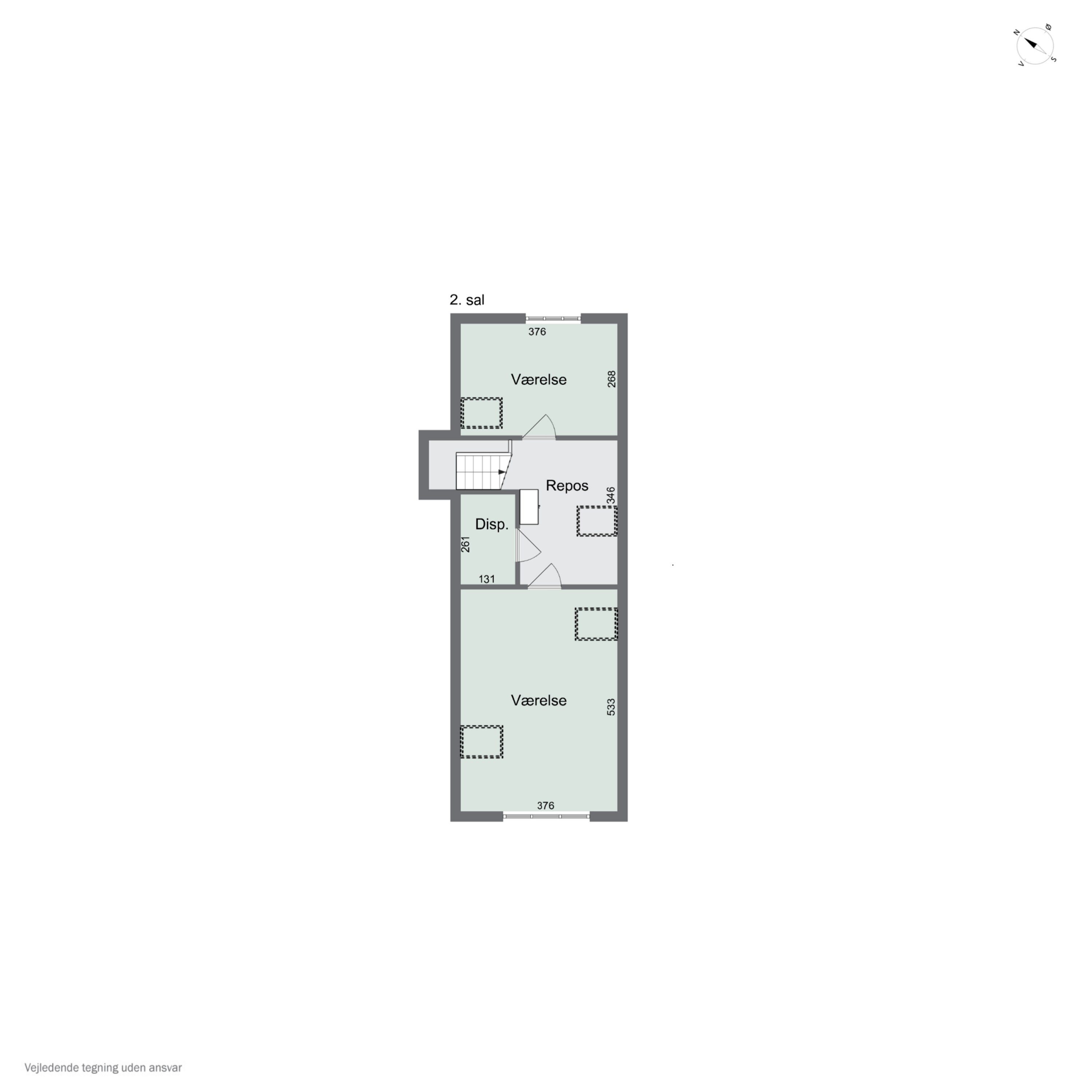 Plantegninger billede af Roskildevej 301, Kongstrup, 4390 Vipperød