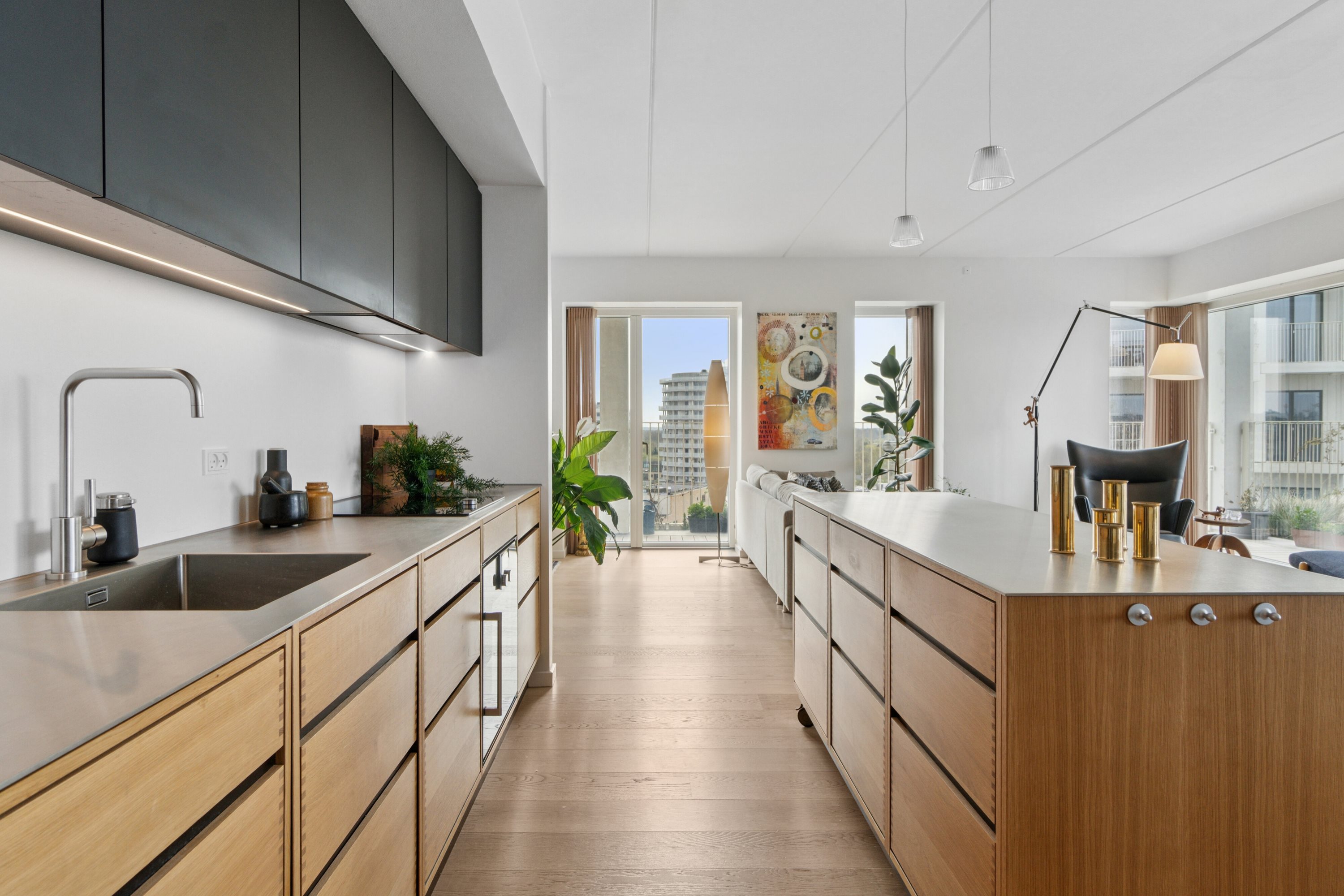 Fremhævet køkken billede i fuldskærmstilstand. Billede af Islands Brygge 76, 8. 4., 2300 København S