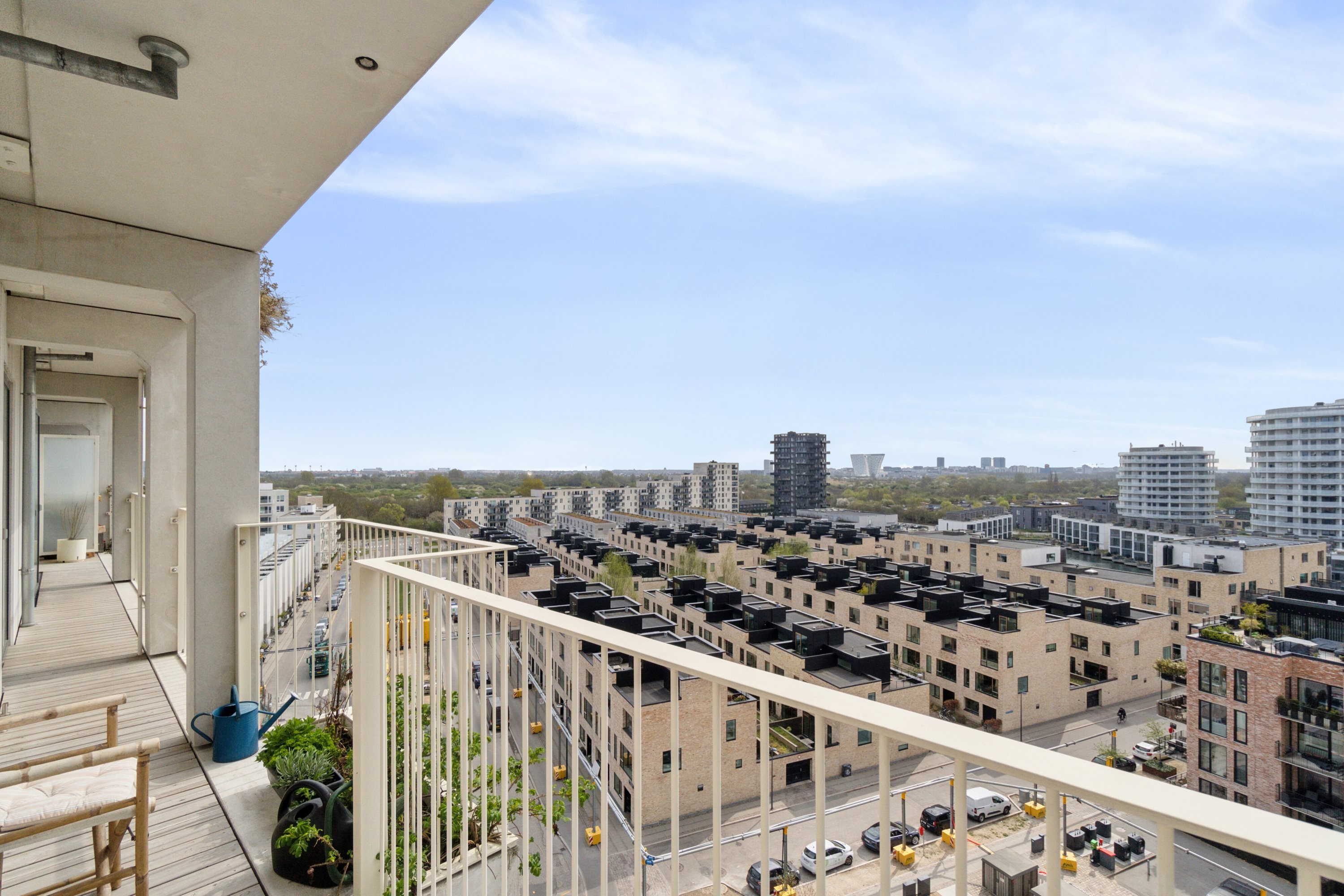 Miniaturebillede 2: altan. Billede af Islands Brygge 76, 8. 4., 2300 København S