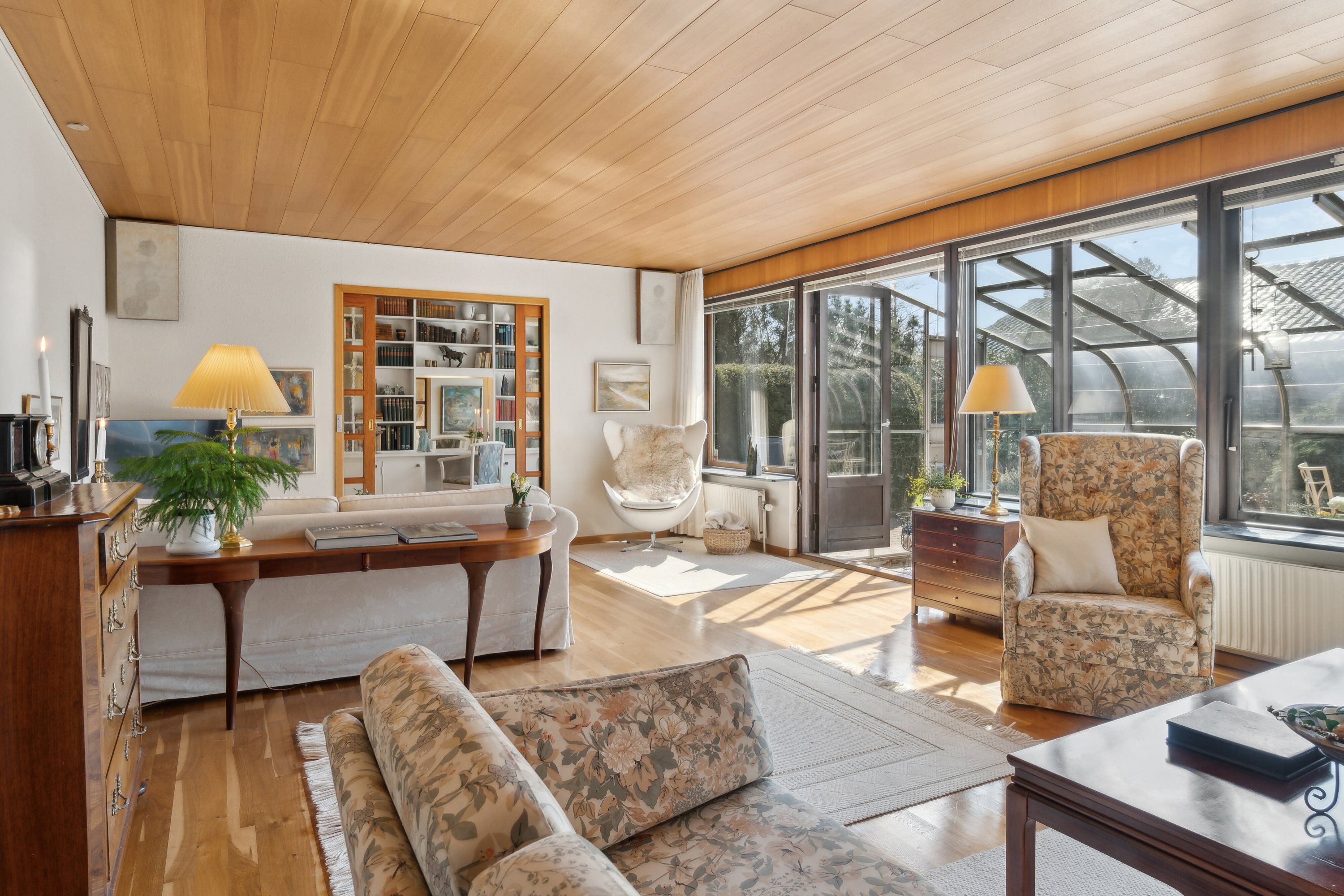 Fremhævet stue billede i fuldskærmstilstand. Billede af Gildringeparken 38, 4690 Haslev