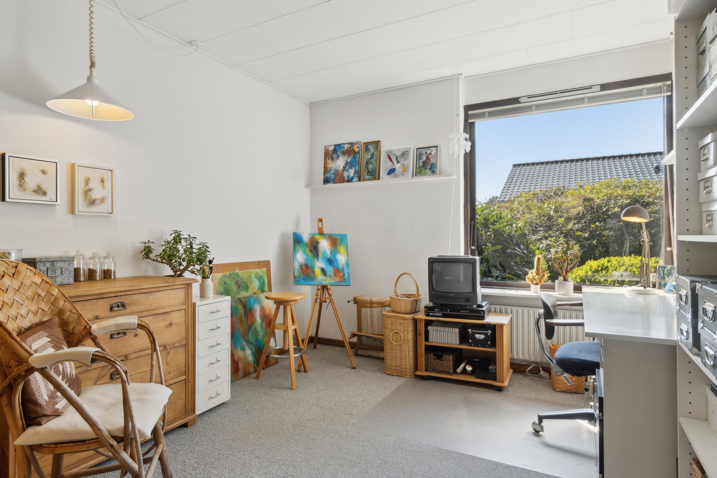 Fremhævet stue billede i fuldskærmstilstand. Billede af Gildringeparken 38, 4690 Haslev