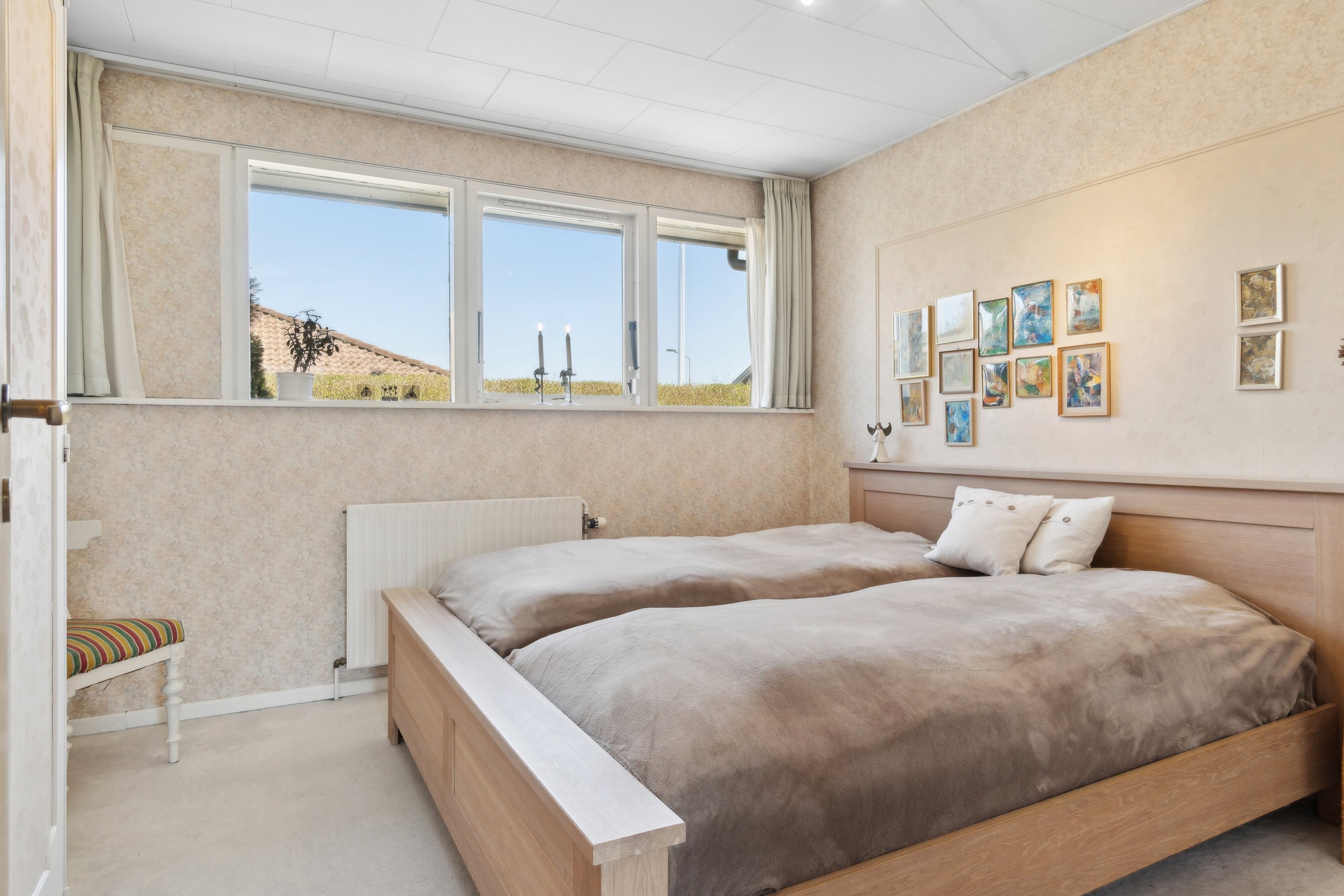 Fremhævet soveværelse billede i fuldskærmstilstand. Billede af Gildringeparken 38, 4690 Haslev