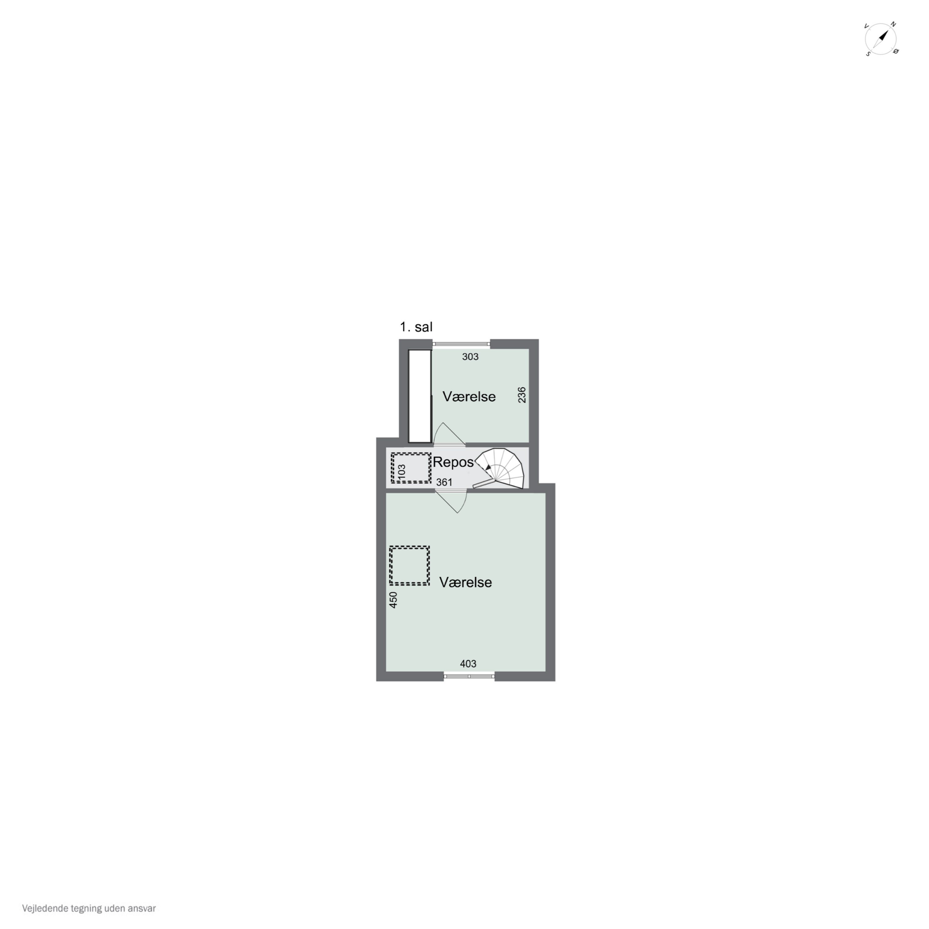 Plantegninger billede af Kirkevej 1, Særslev, 5471 Søndersø