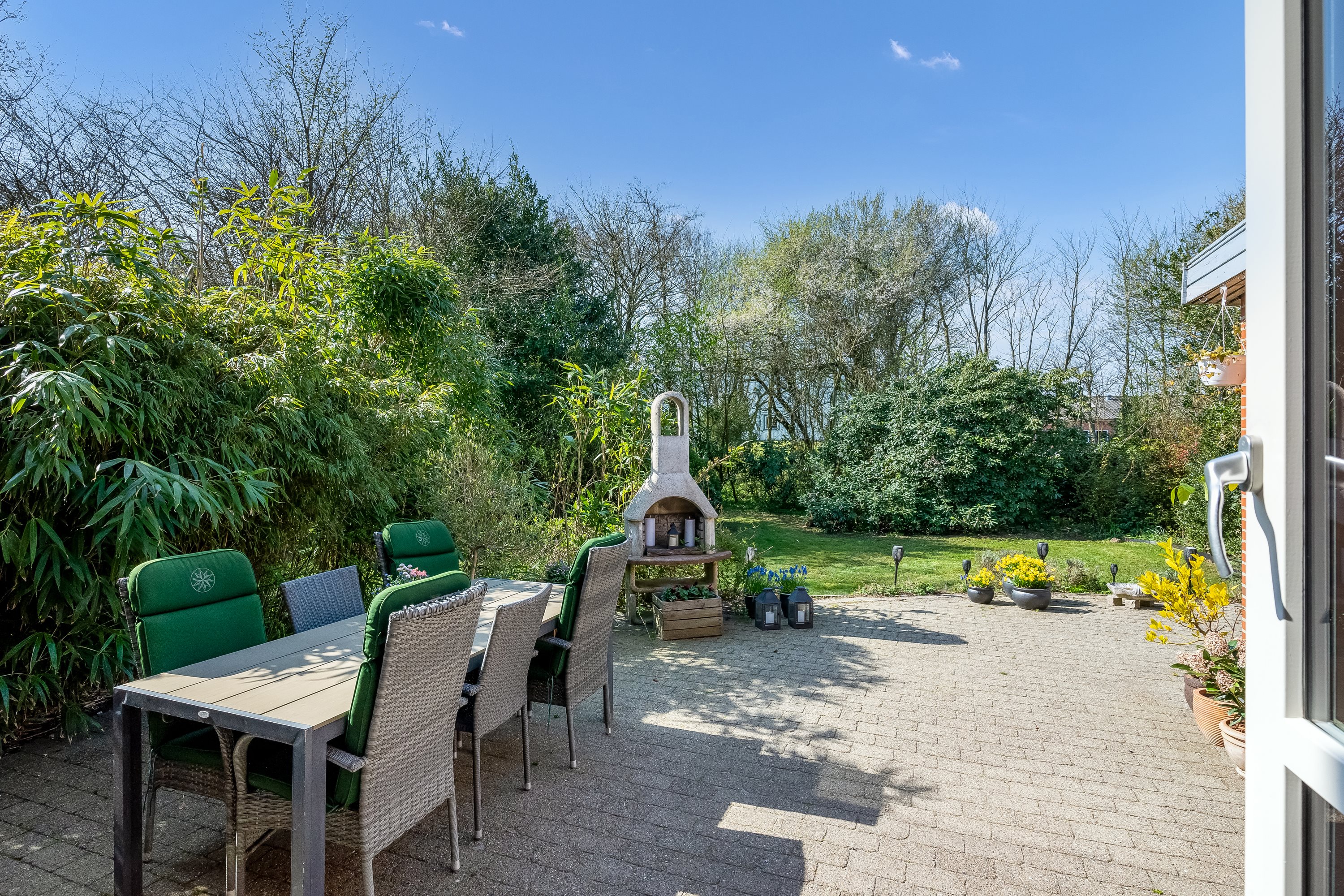 Fremhævet terrasse billede i fuldskærmstilstand. Billede af Rolighedsvej 8, 7620 Lemvig