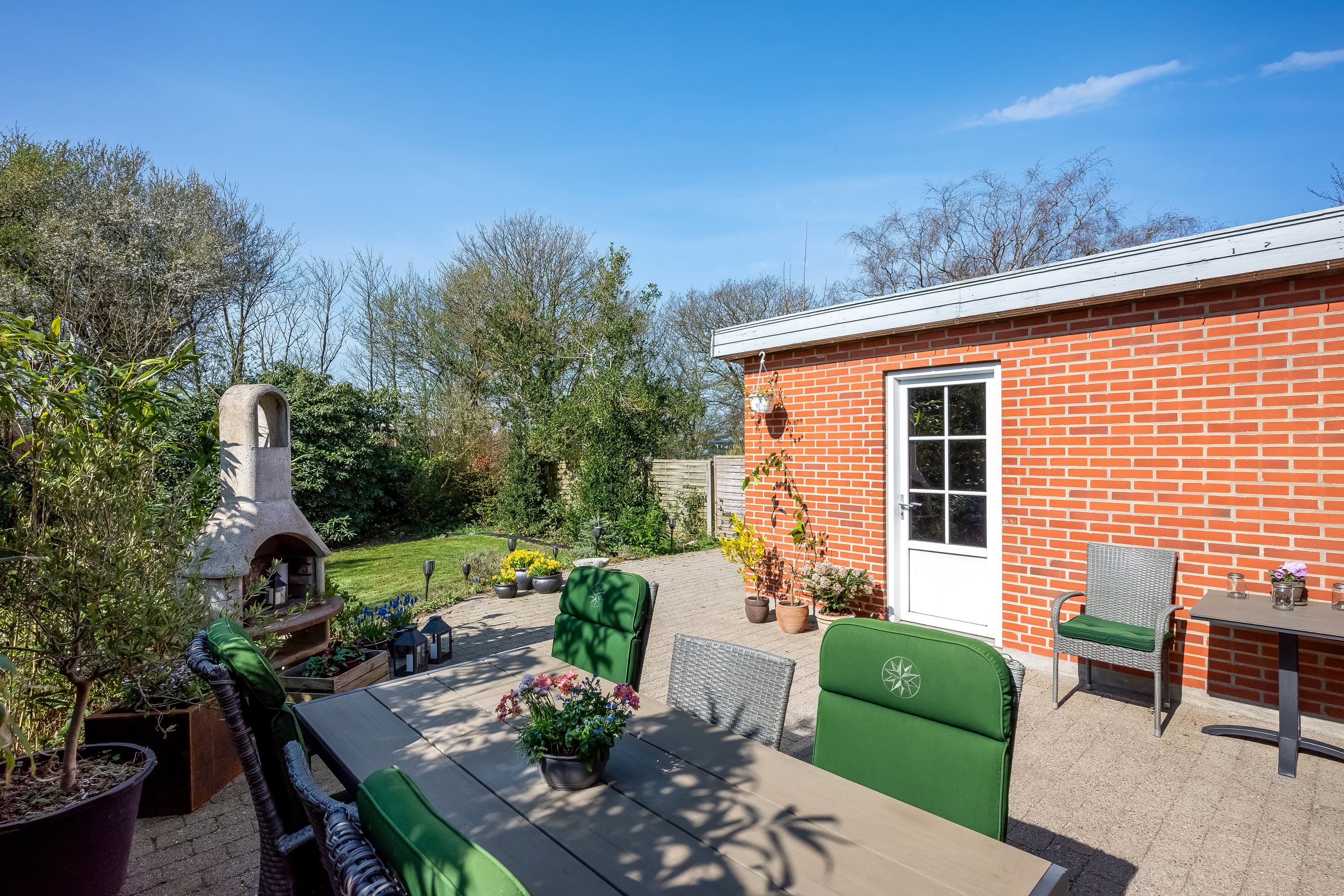 Fremhævet terrasse billede i fuldskærmstilstand. Billede af Rolighedsvej 8, 7620 Lemvig