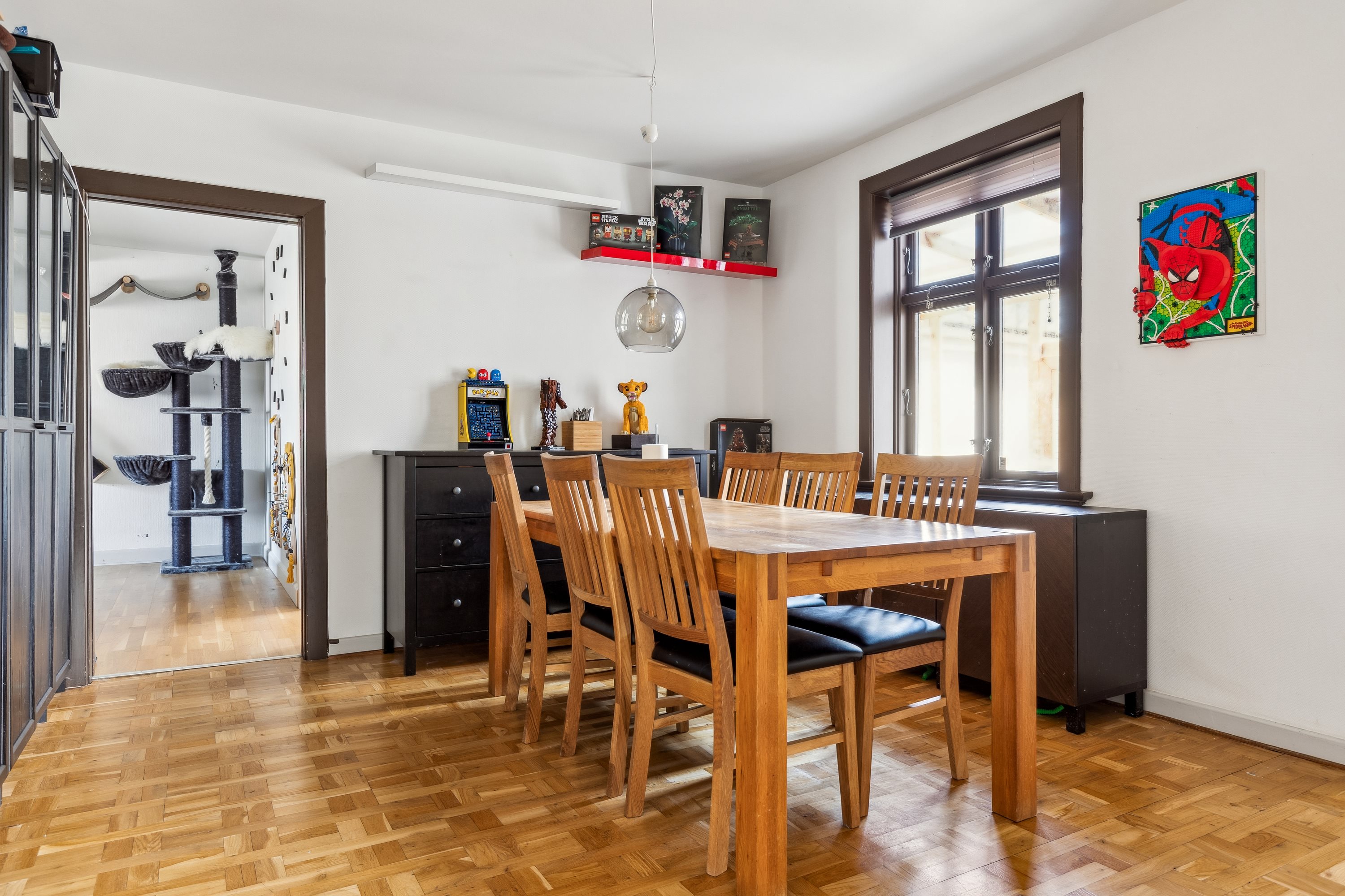 Fremhævet spisestue billede i fuldskærmstilstand. Billede af Nørregade 10, 4534 Hørve