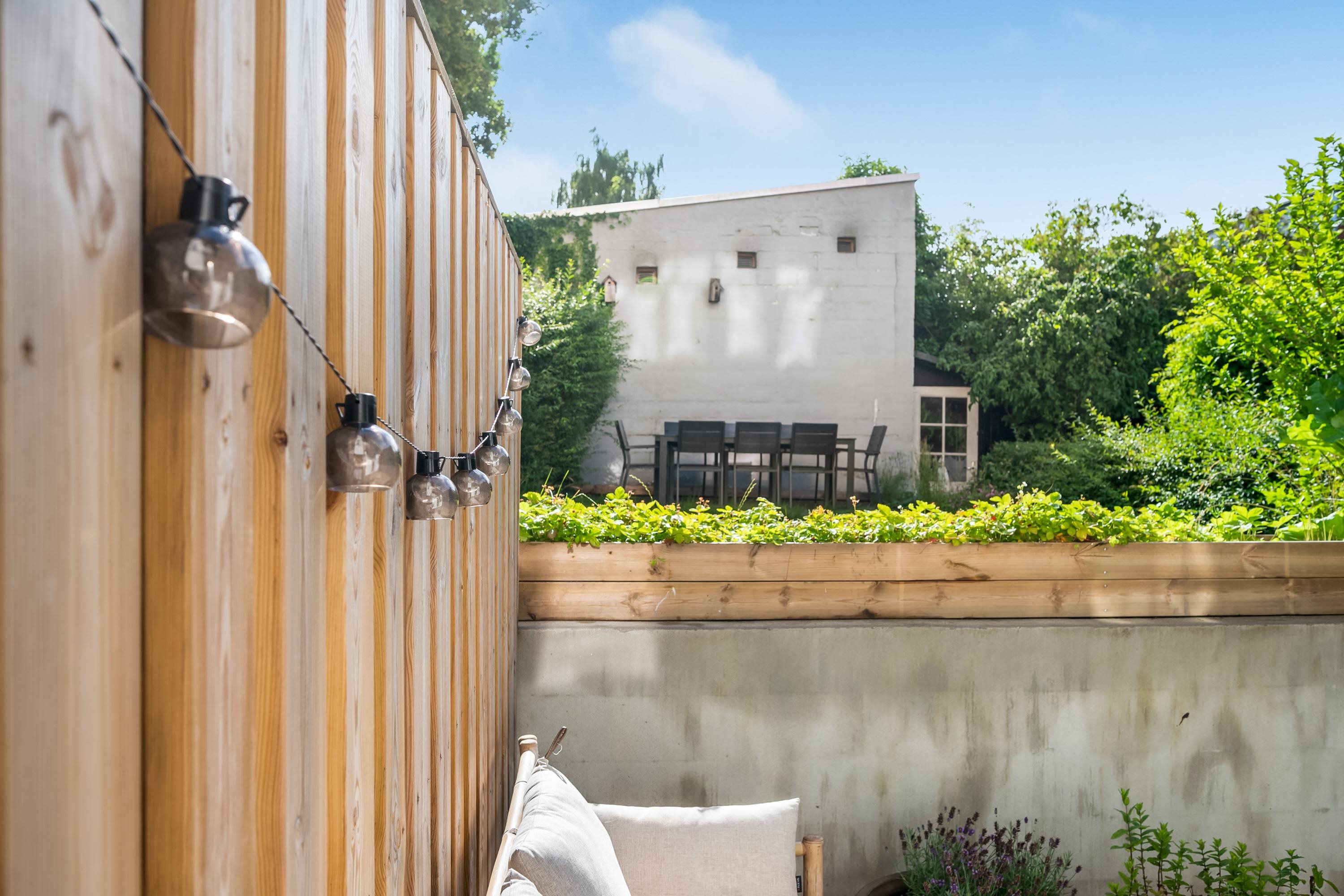 Fremhævet terrasse billede i fuldskærmstilstand. Billede af Tordenskjoldsgade 84, kld.., Trøjborg, 8200 Aarhus N