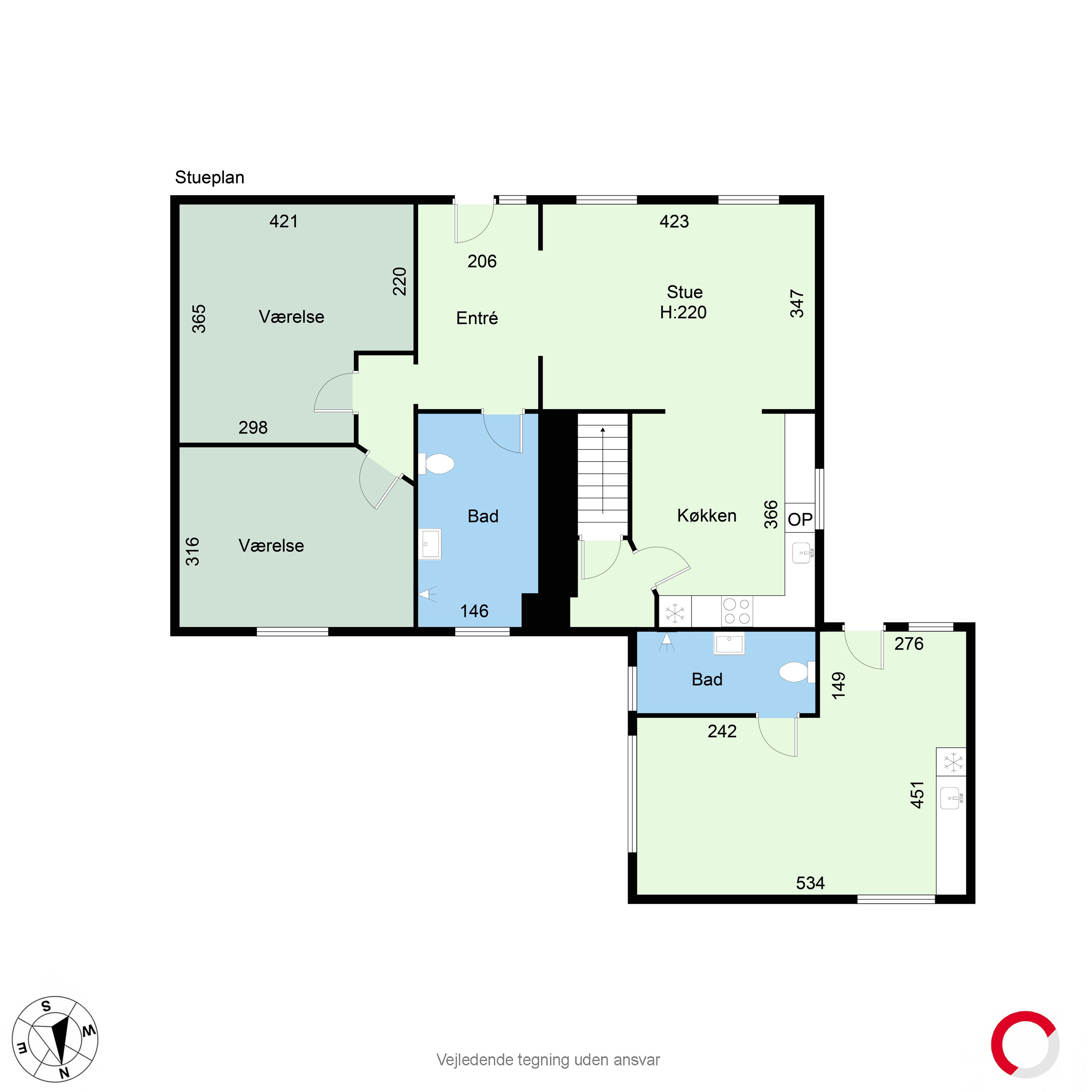 Plantegninger billede af Silkeborgvej 782, Årslev, 8220 Brabrand