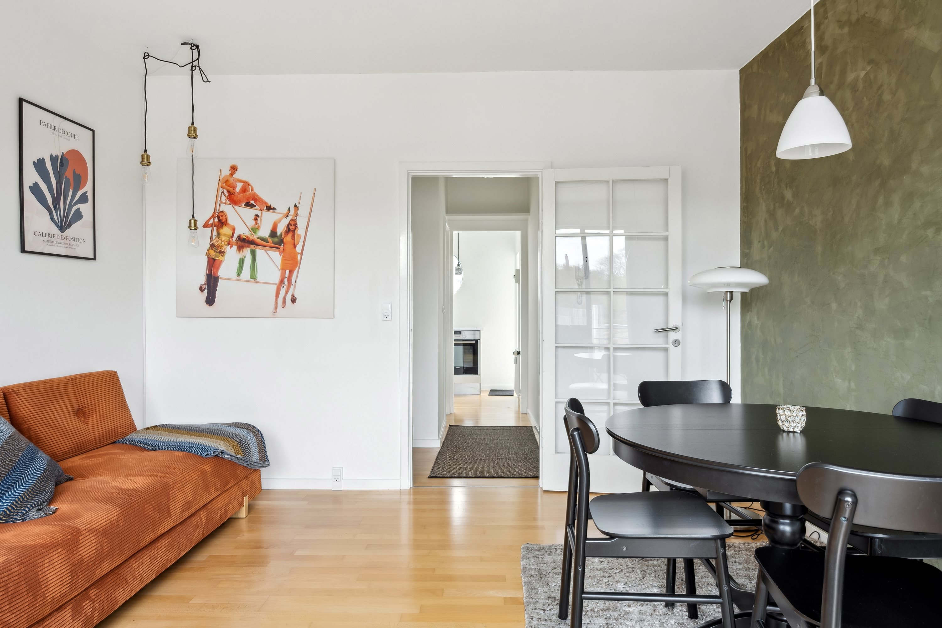 Fremhævet stue billede i fuldskærmstilstand. Billede af Skovvejen 44C, 2. th., 8000 Aarhus C