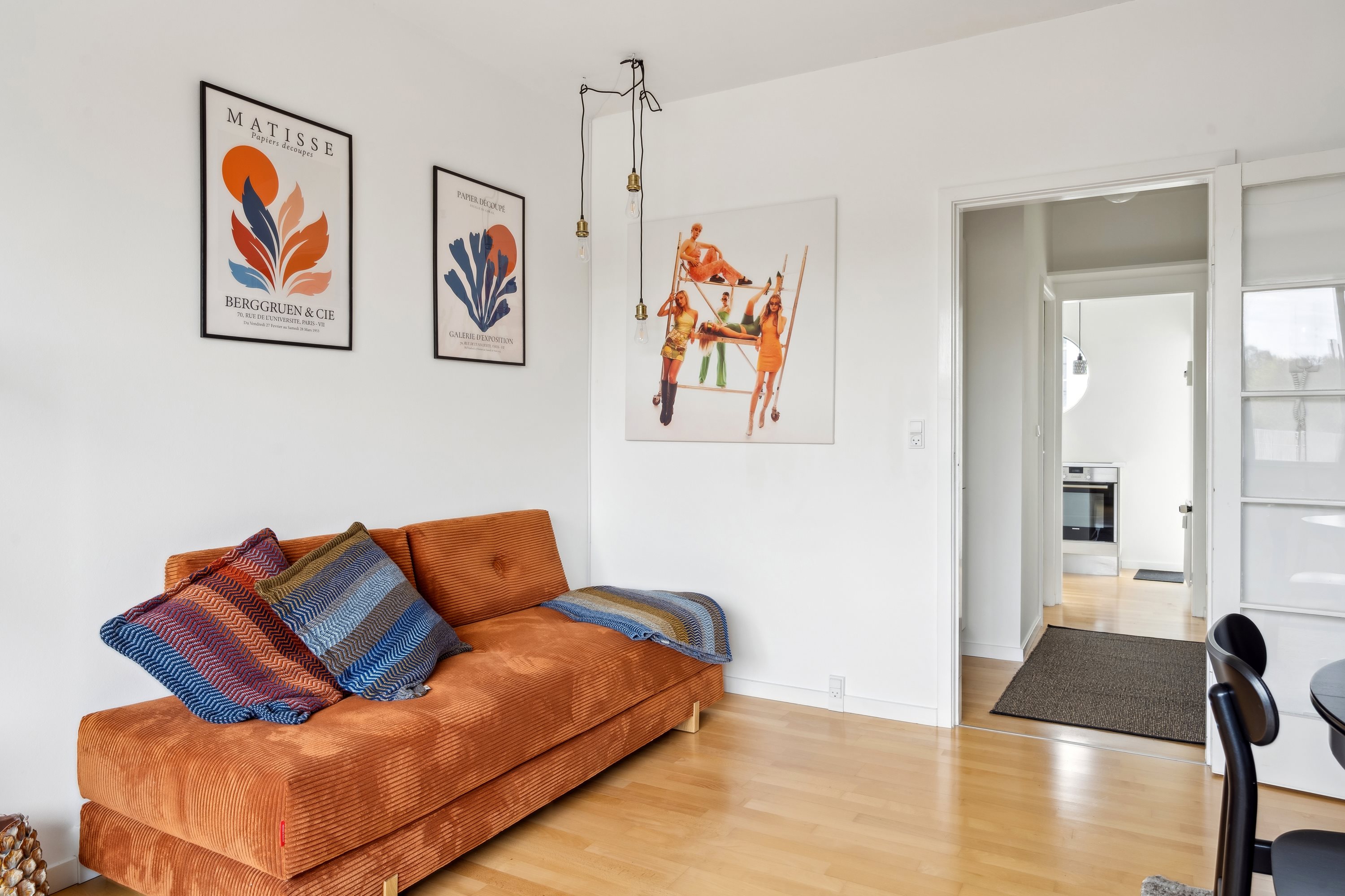 Fremhævet stue billede i fuldskærmstilstand. Billede af Skovvejen 44C, 2. th., 8000 Aarhus C